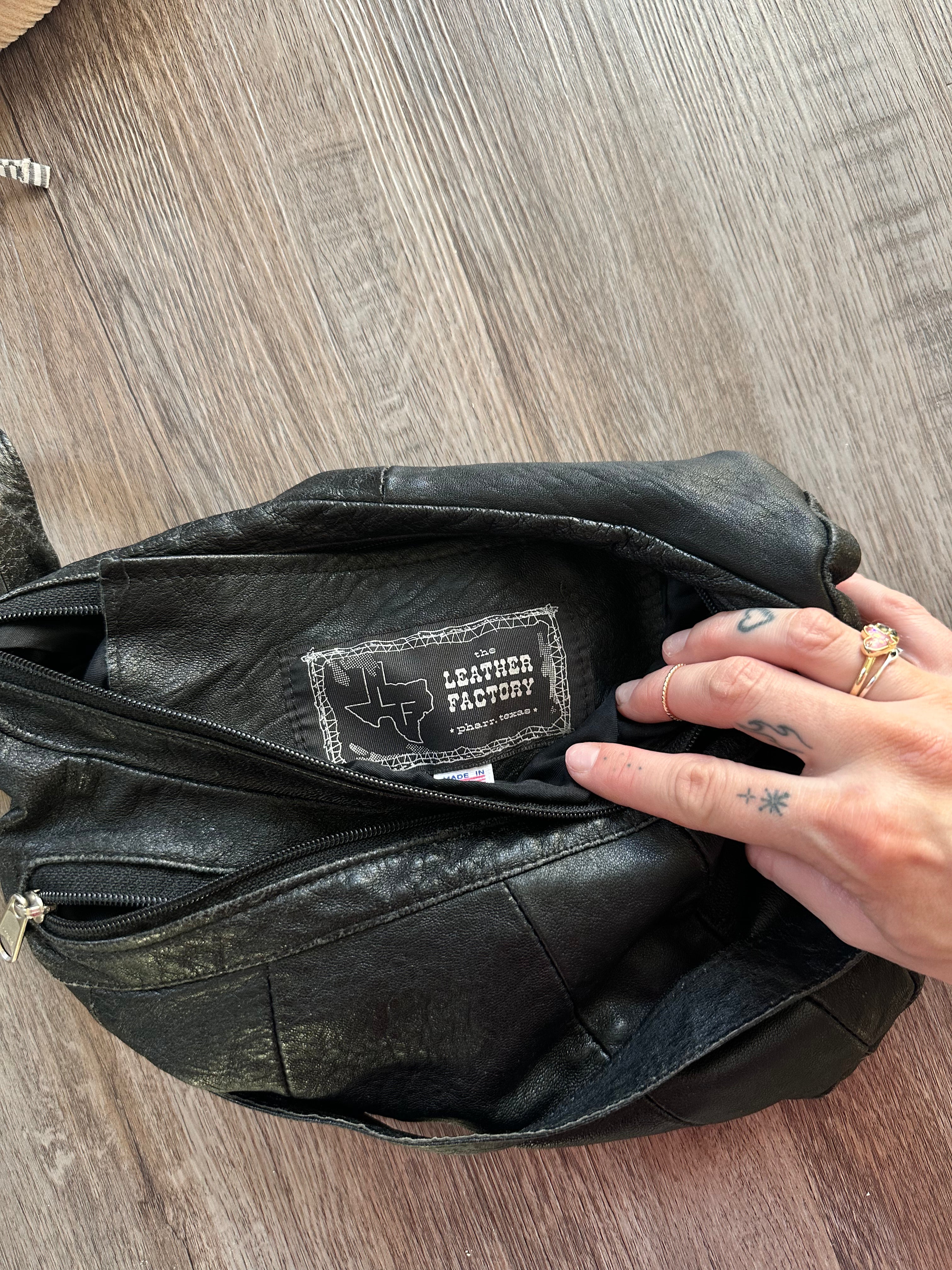 Leather Shoulder Bag