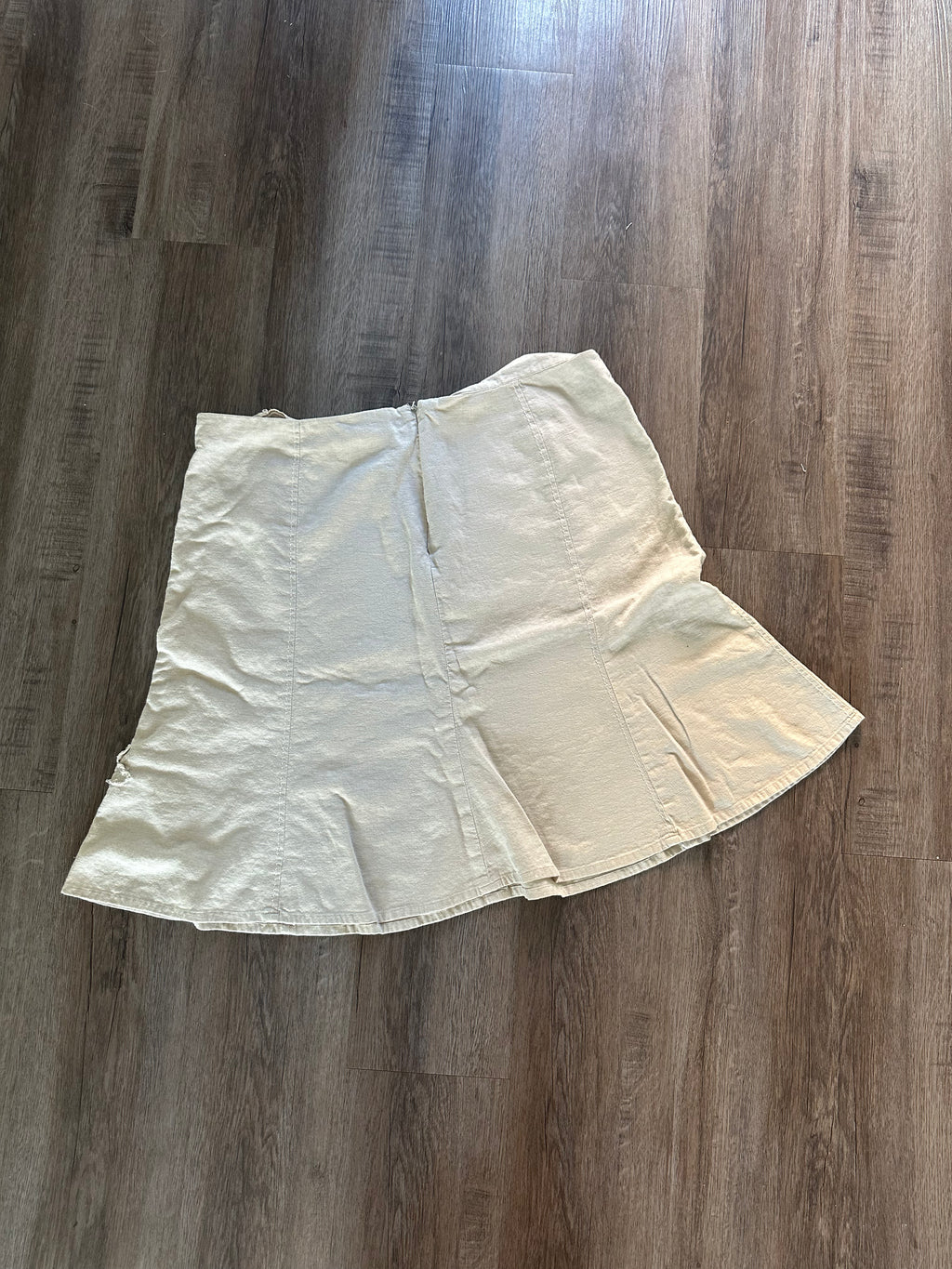 Vintage Floral Midi Skirt