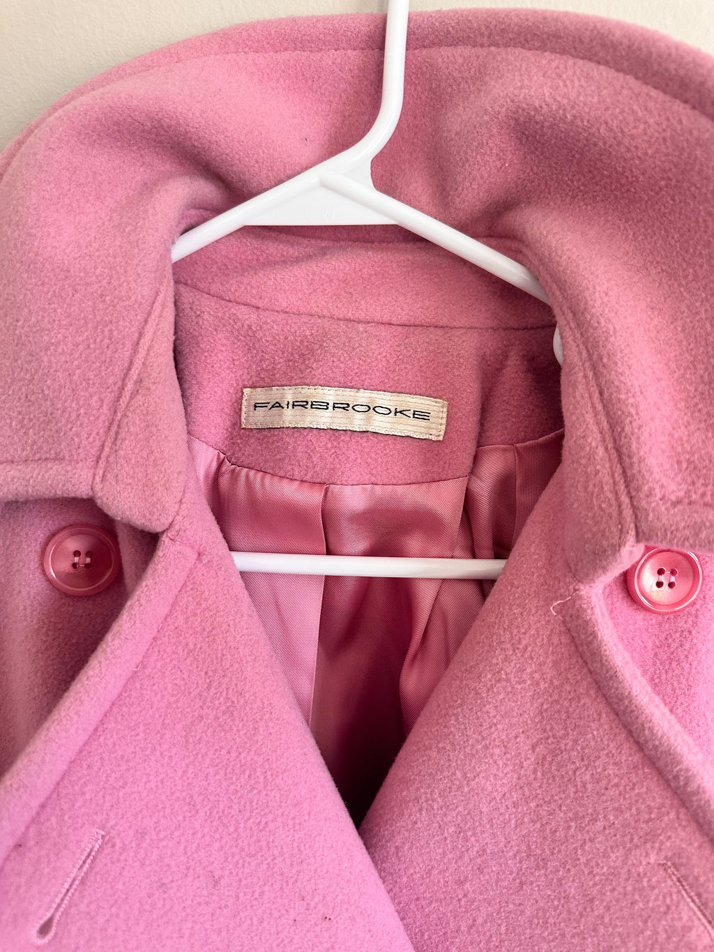 Vintage Pink Peacoat