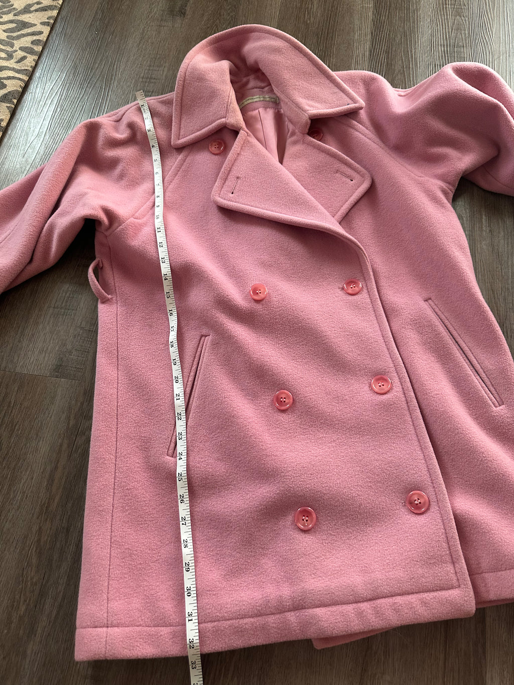 Vintage Pink Peacoat