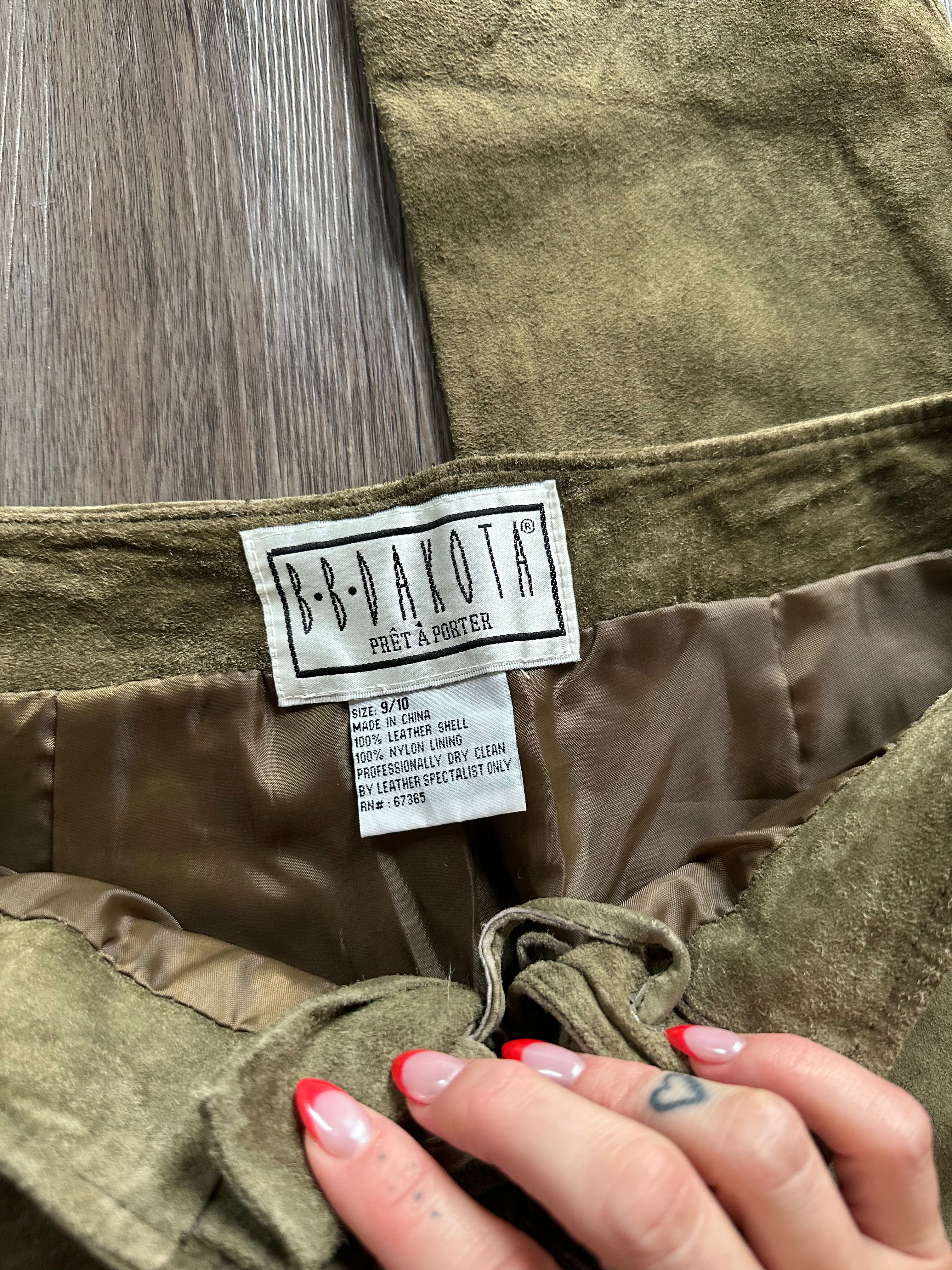 BB Dakota Leather Pants