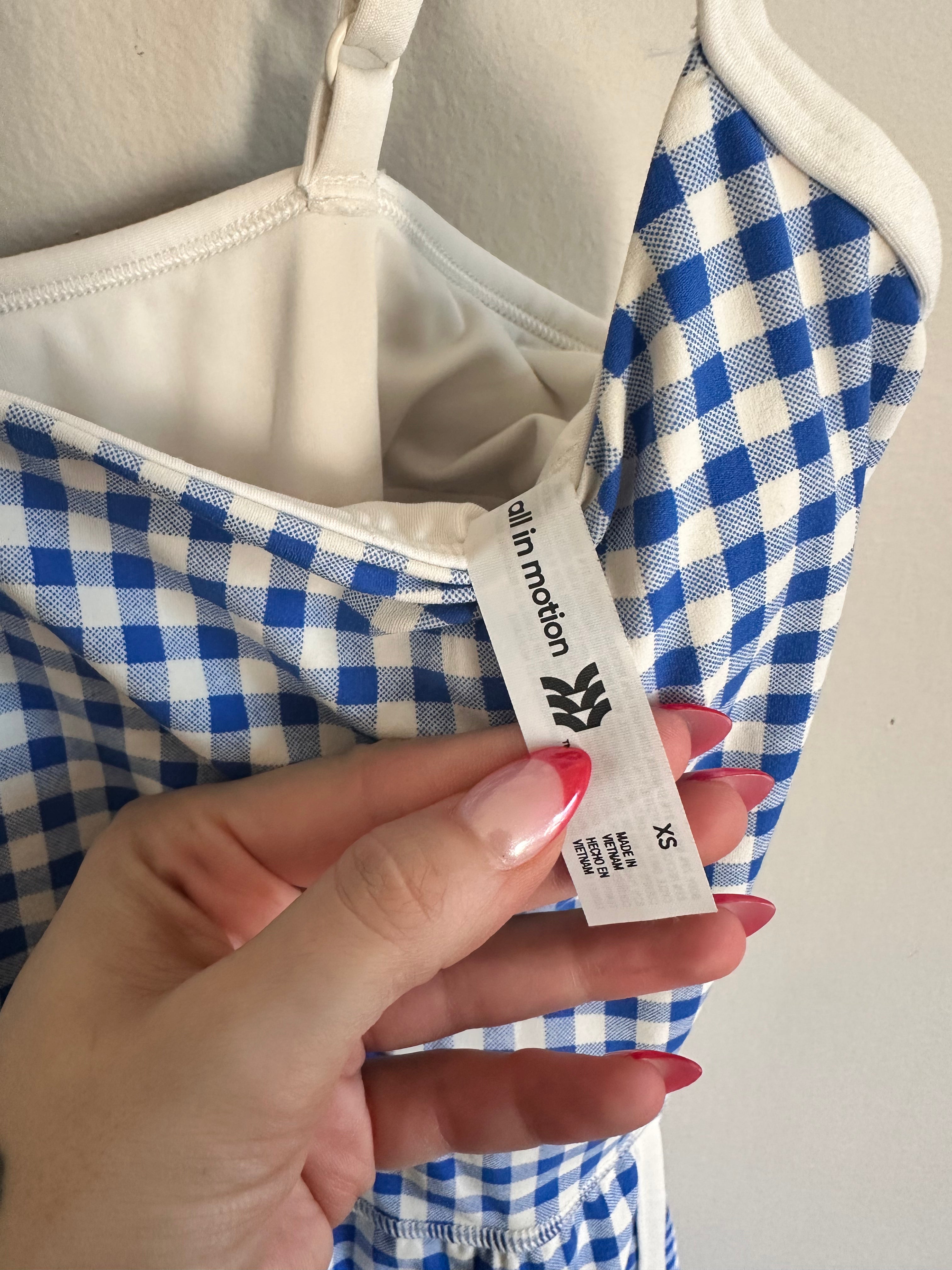 Gingham Athletic Dress