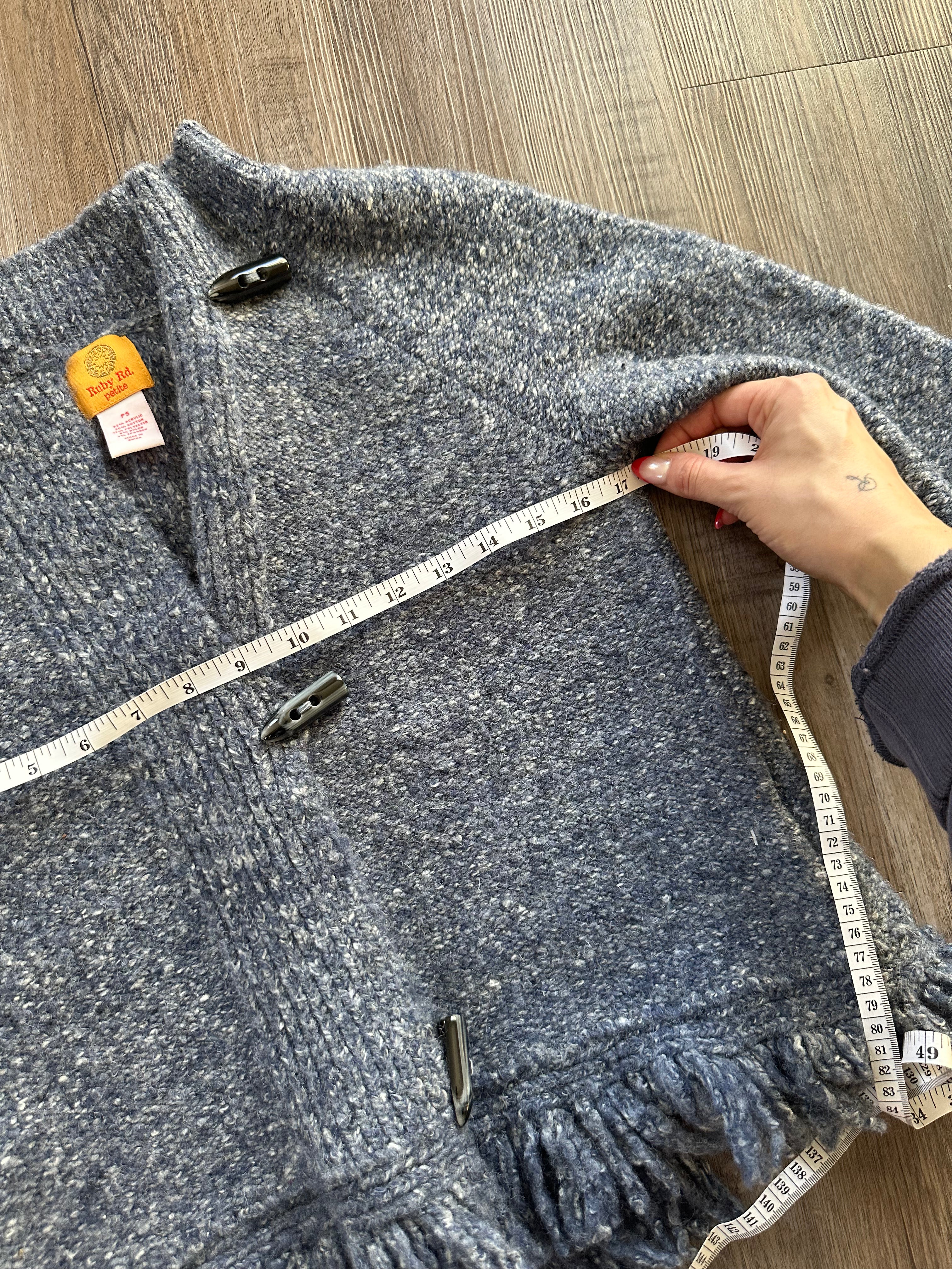 Ruby Rd Fringe Cardigan