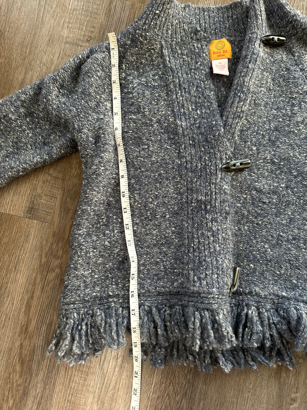 Ruby Rd Fringe Cardigan