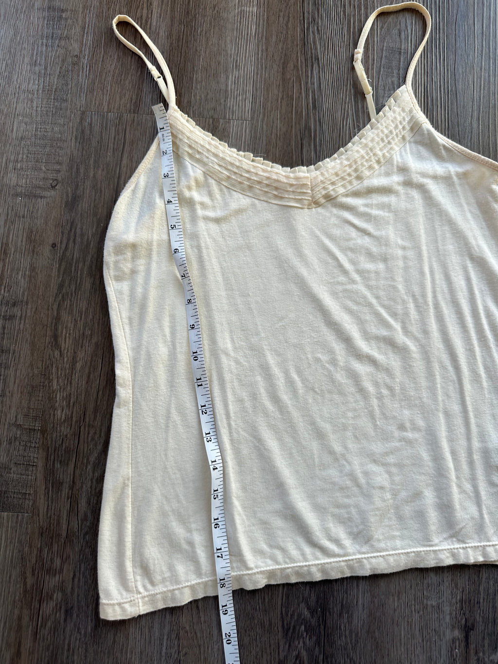 Yellow Tank Top Cami