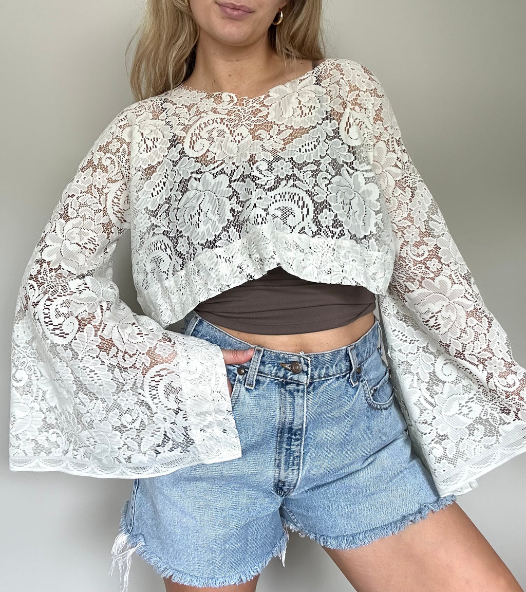 Handmade Lace Top