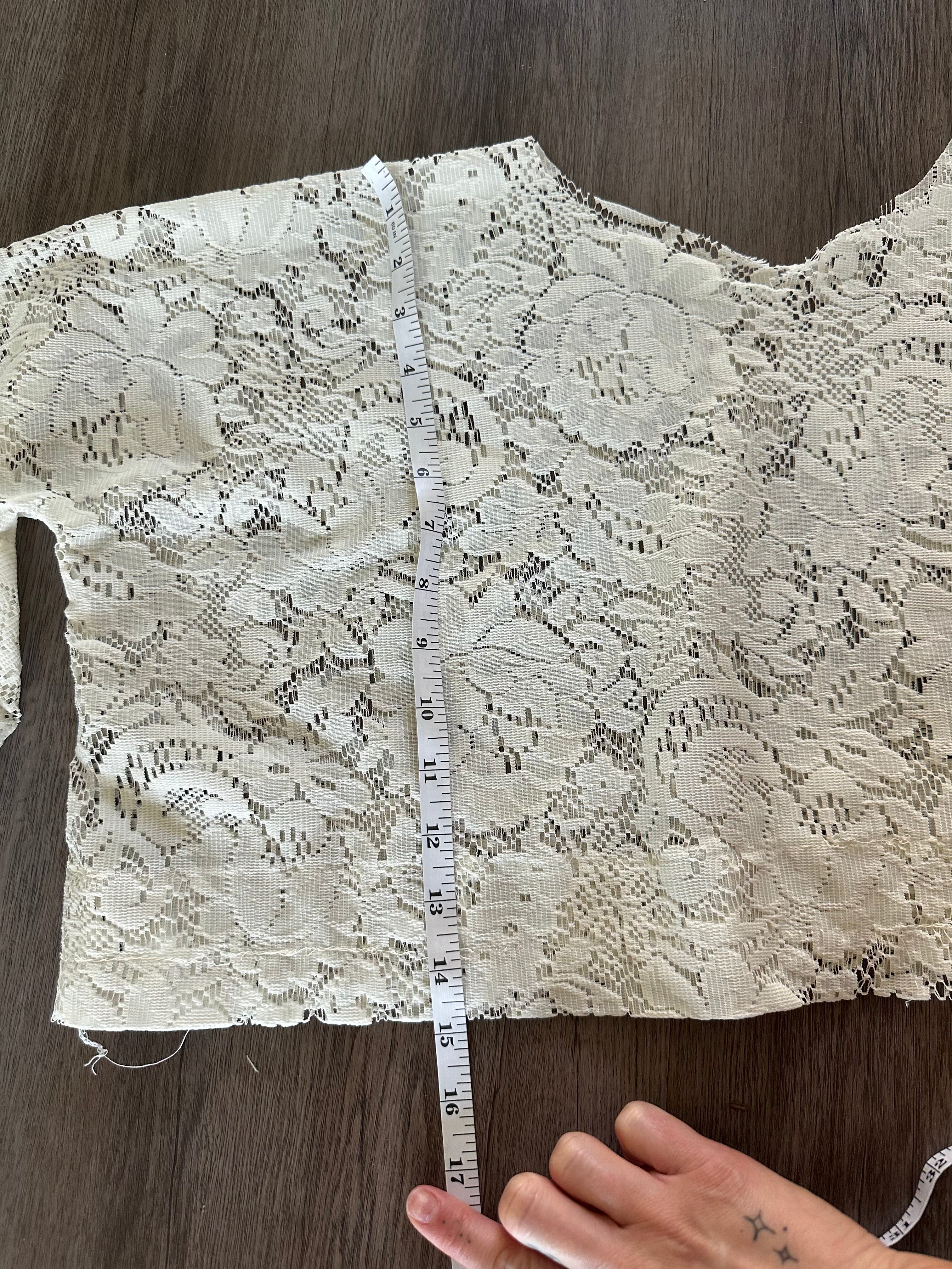 Handmade Lace Top