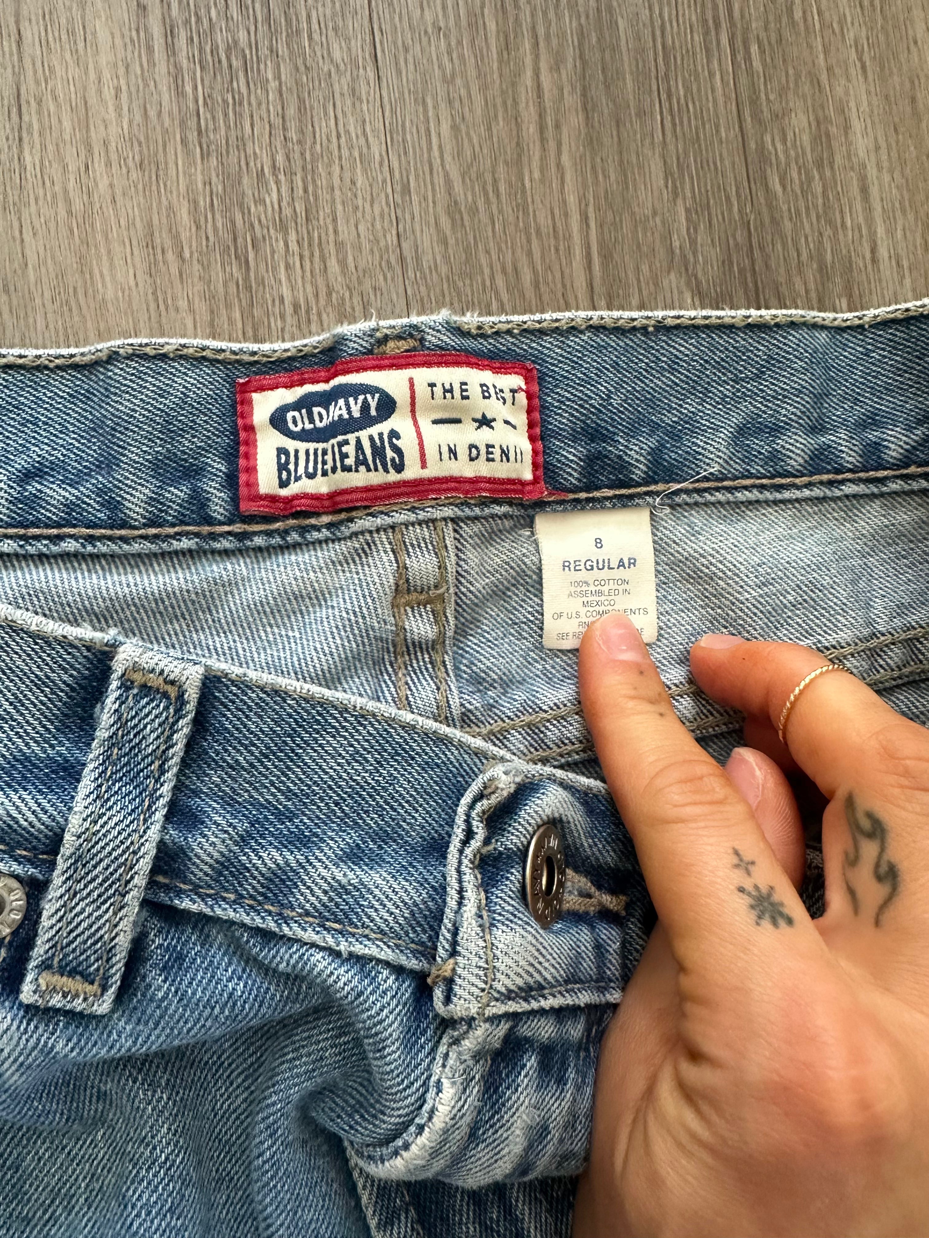 Upcycled Necktie Jeans