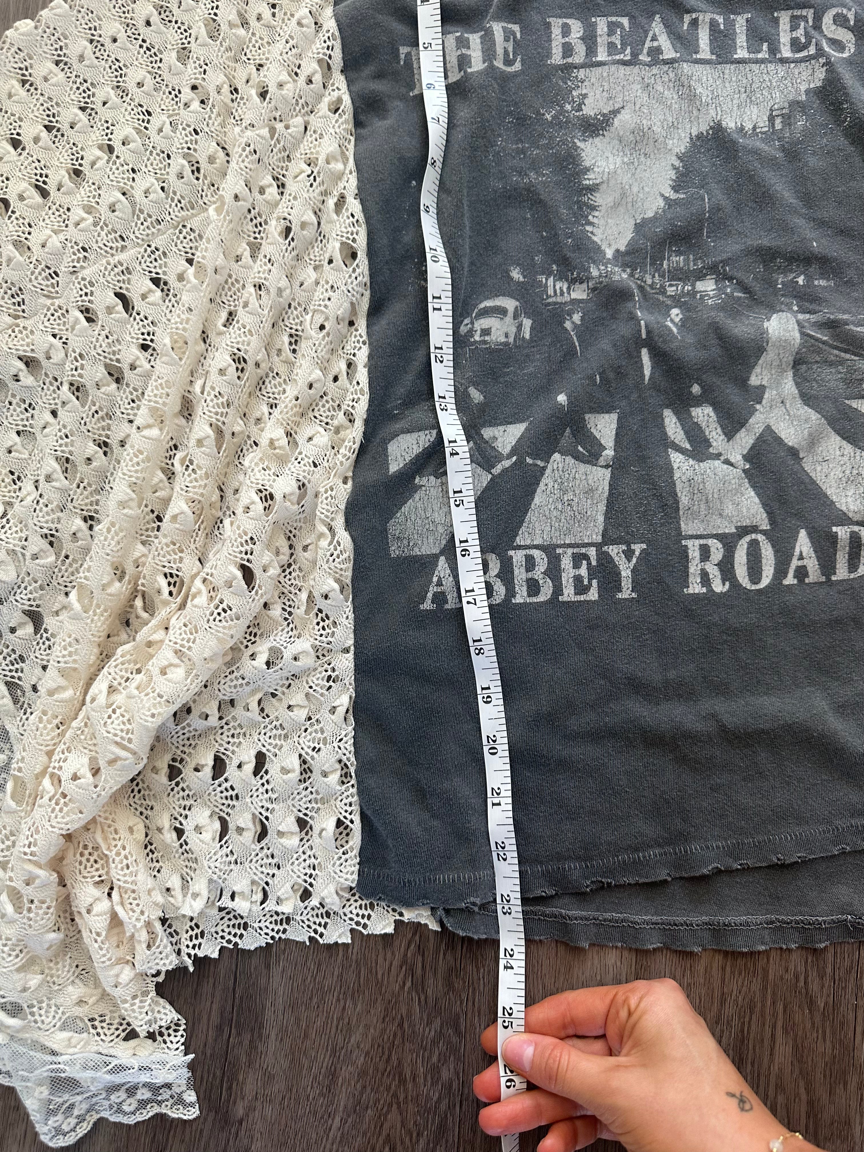 Upcycled Beatles Graphic Tee