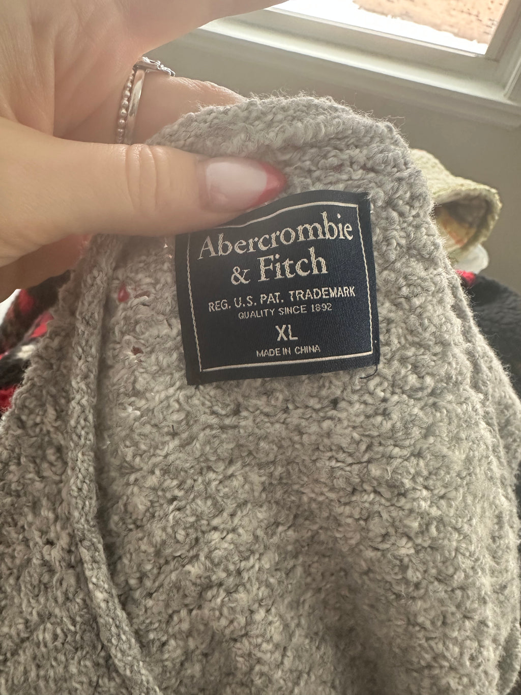 Abercrombie Grey Sweater