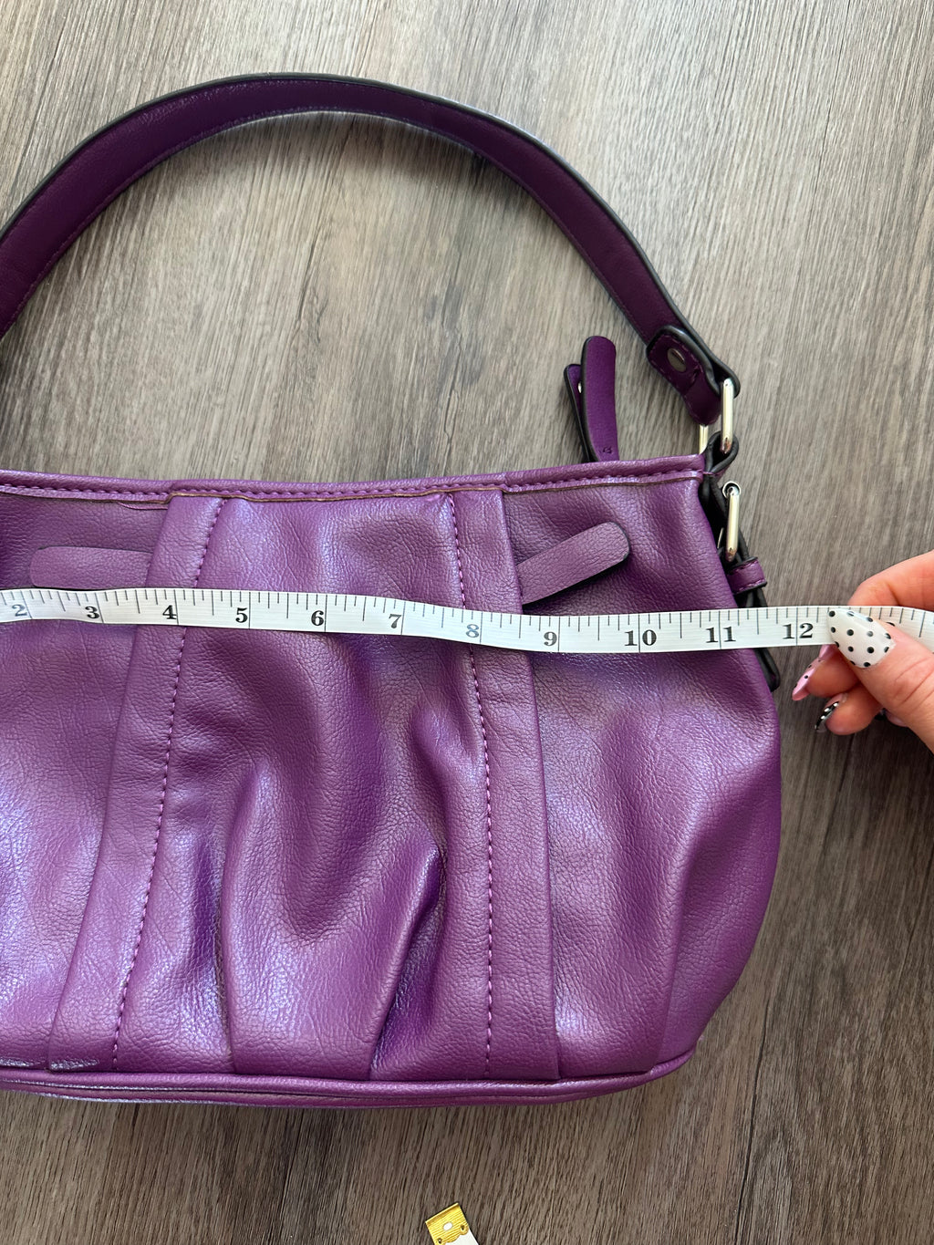 Purple Nine & Co Shoulder Bag