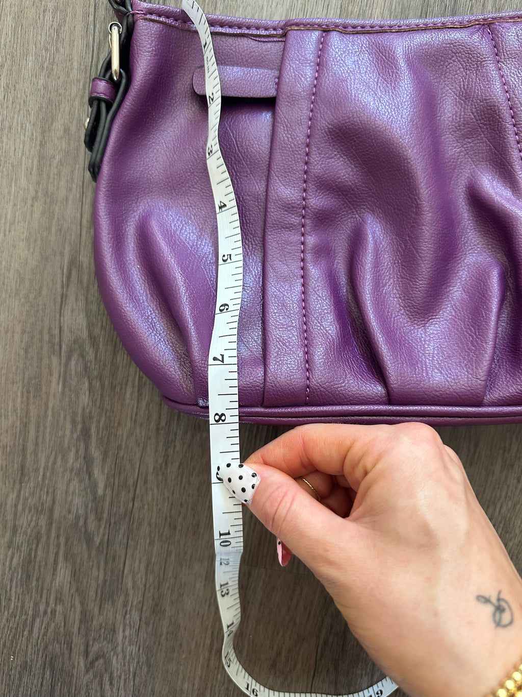 Purple Nine & Co Shoulder Bag