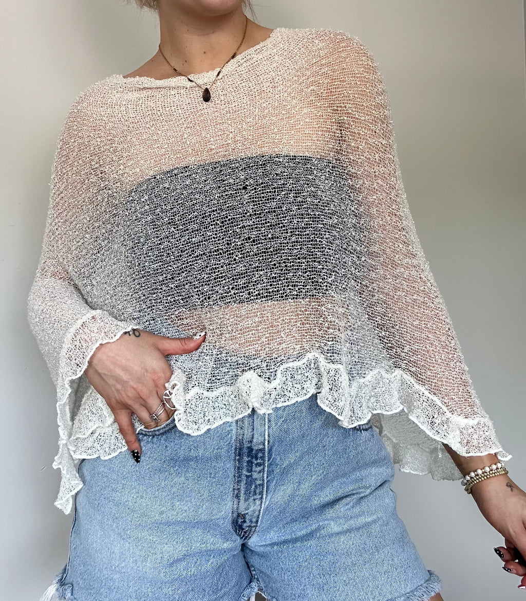White Poncho