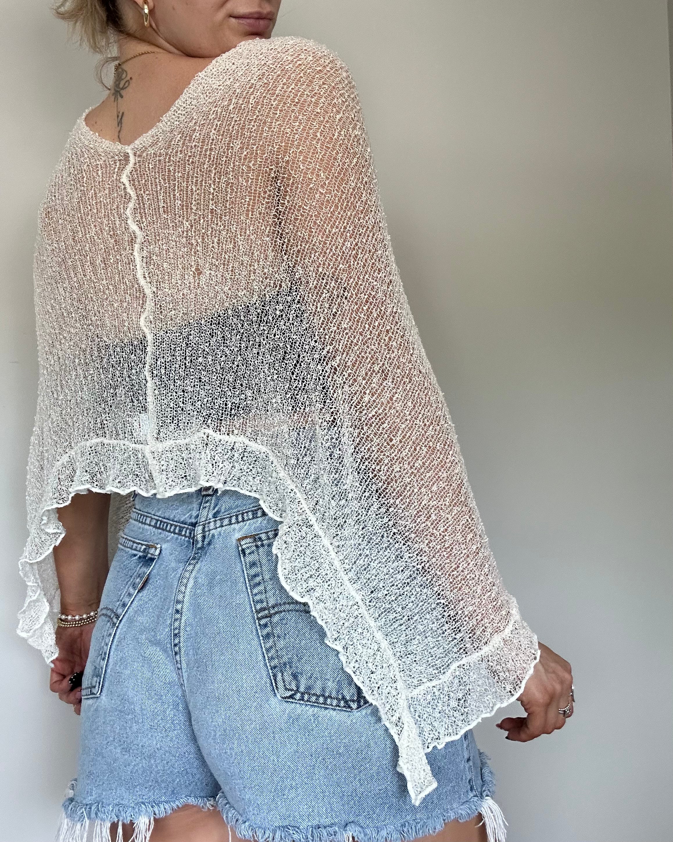 White Poncho