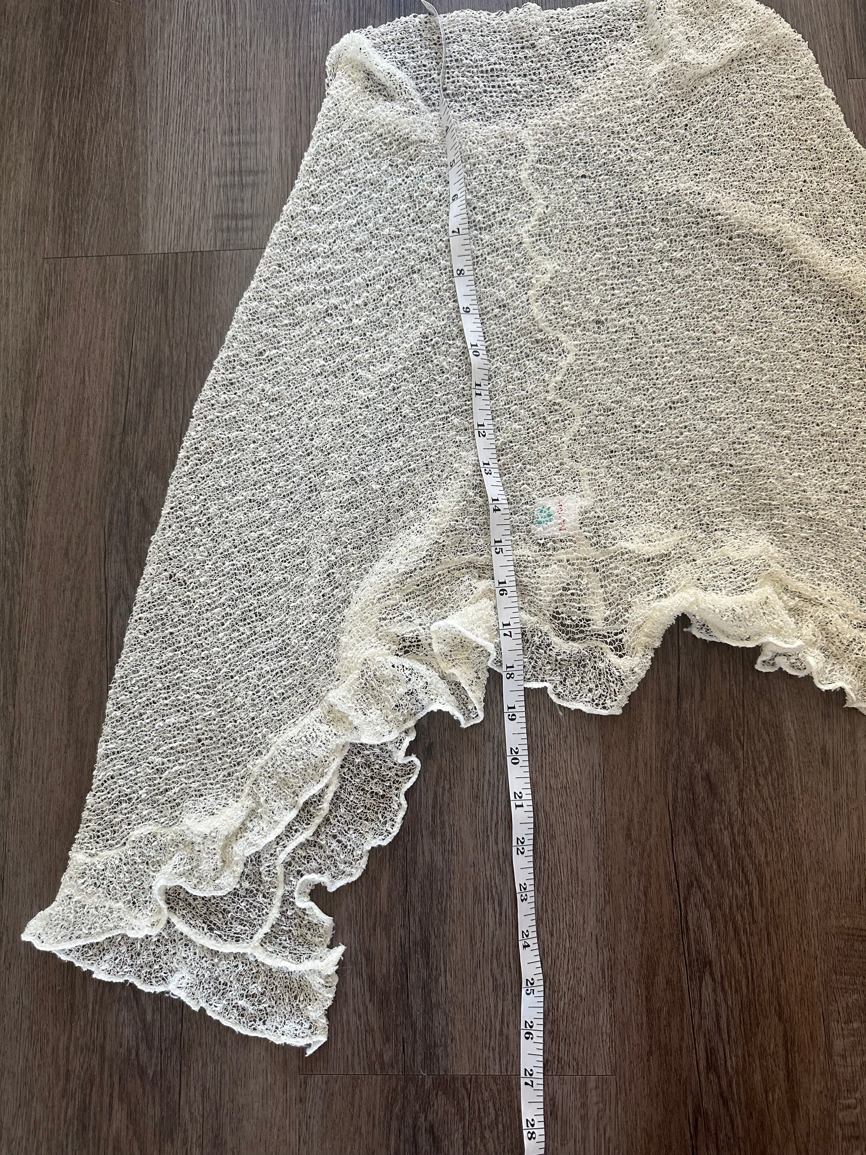 White Poncho