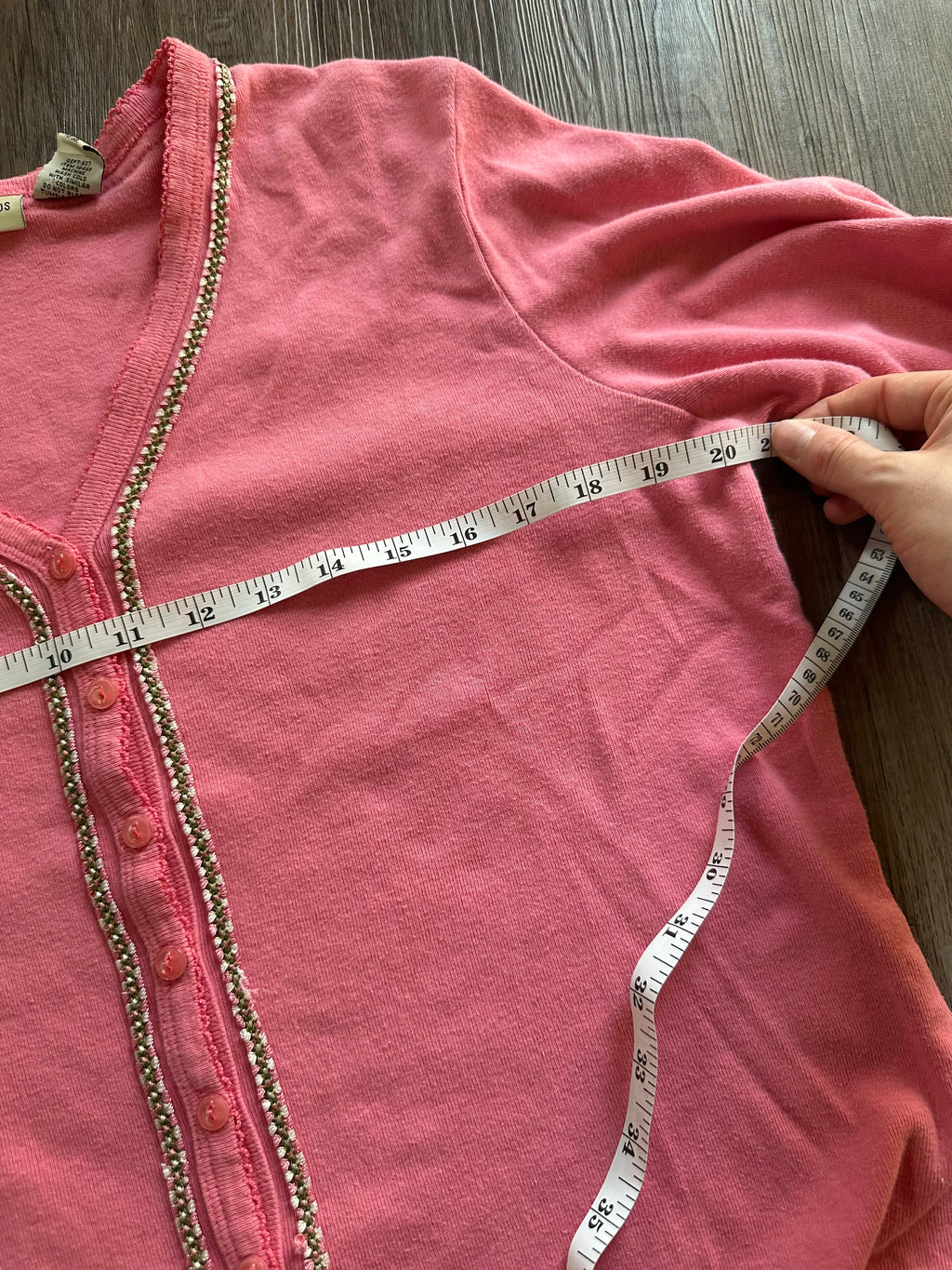 Pink Vintage Cardigan