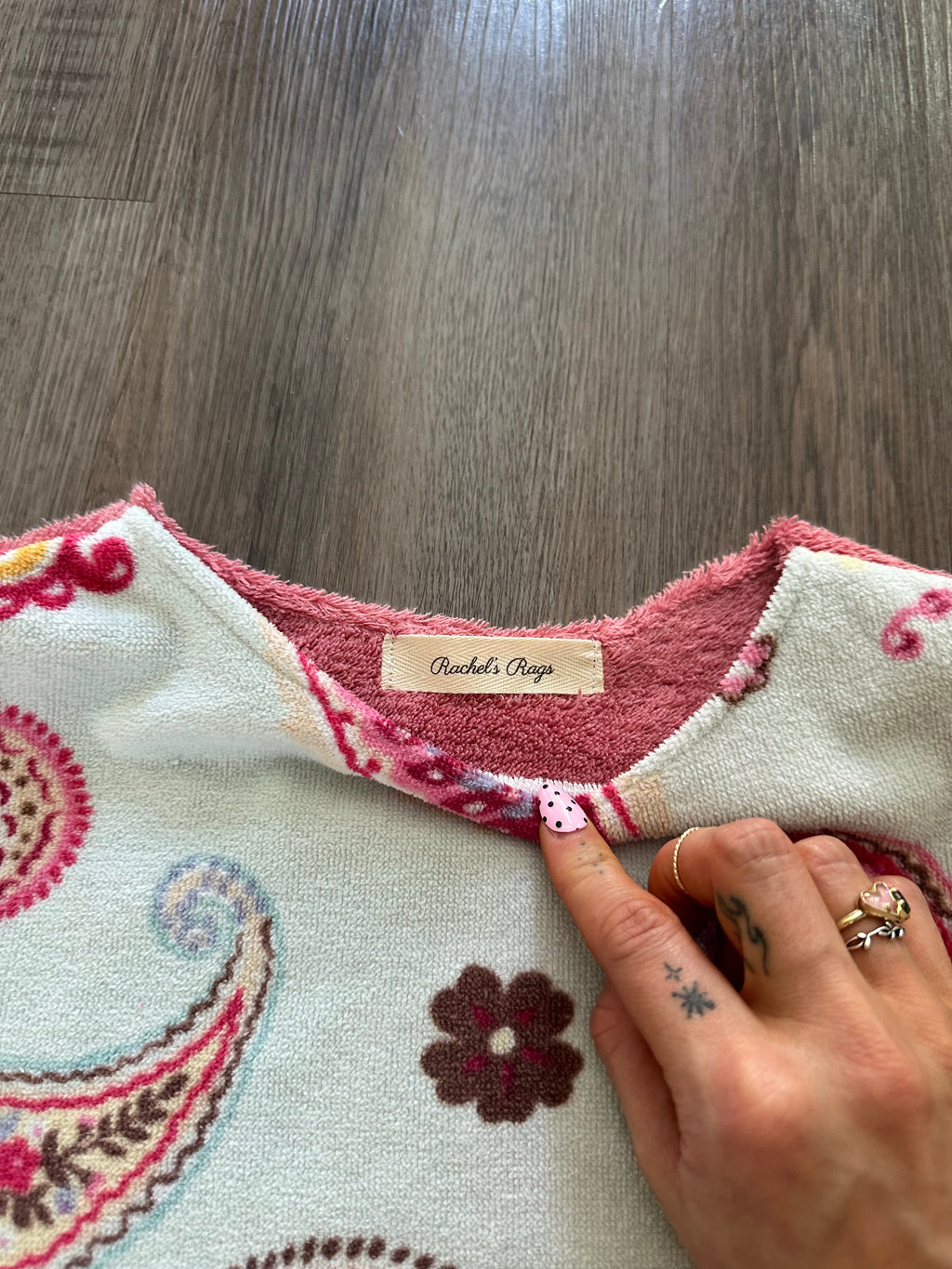 The Paisley Towel Top