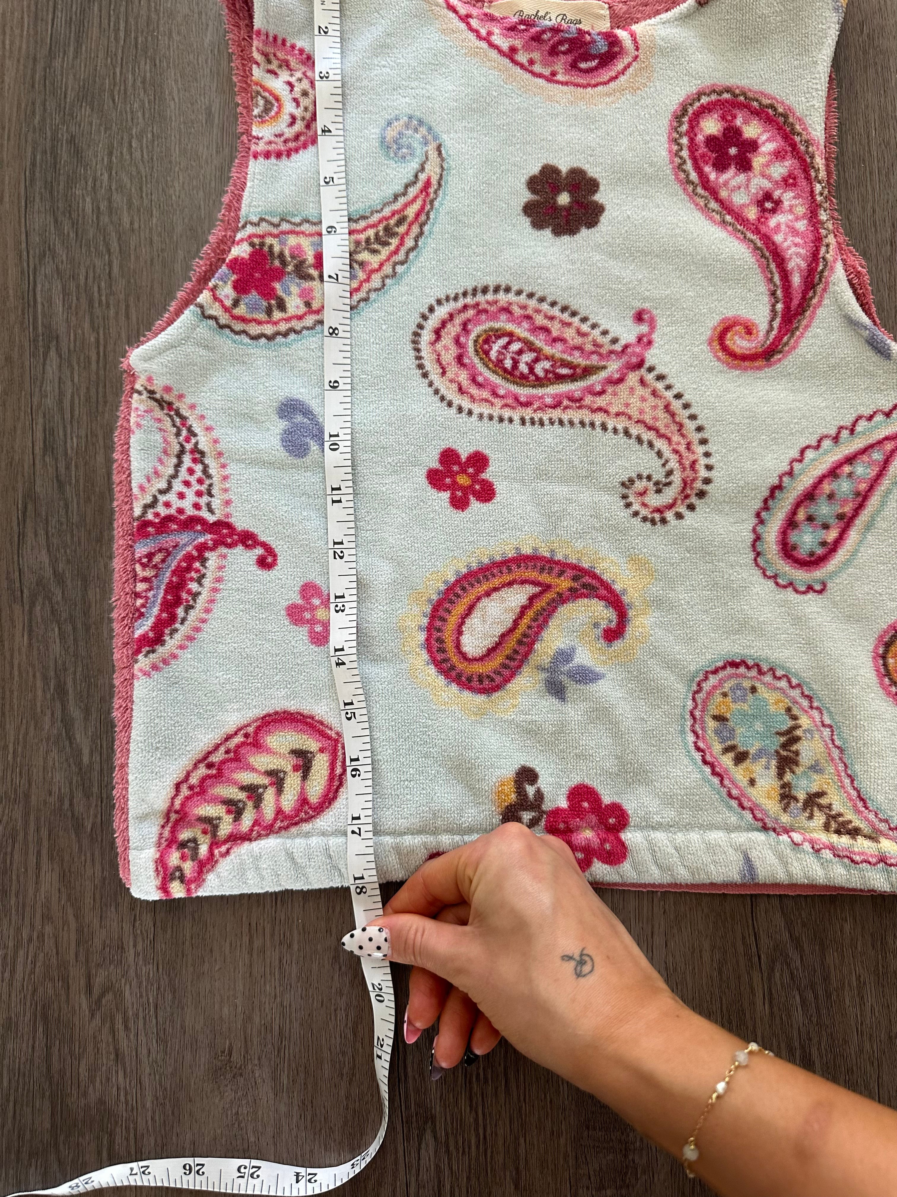 The Paisley Towel Top