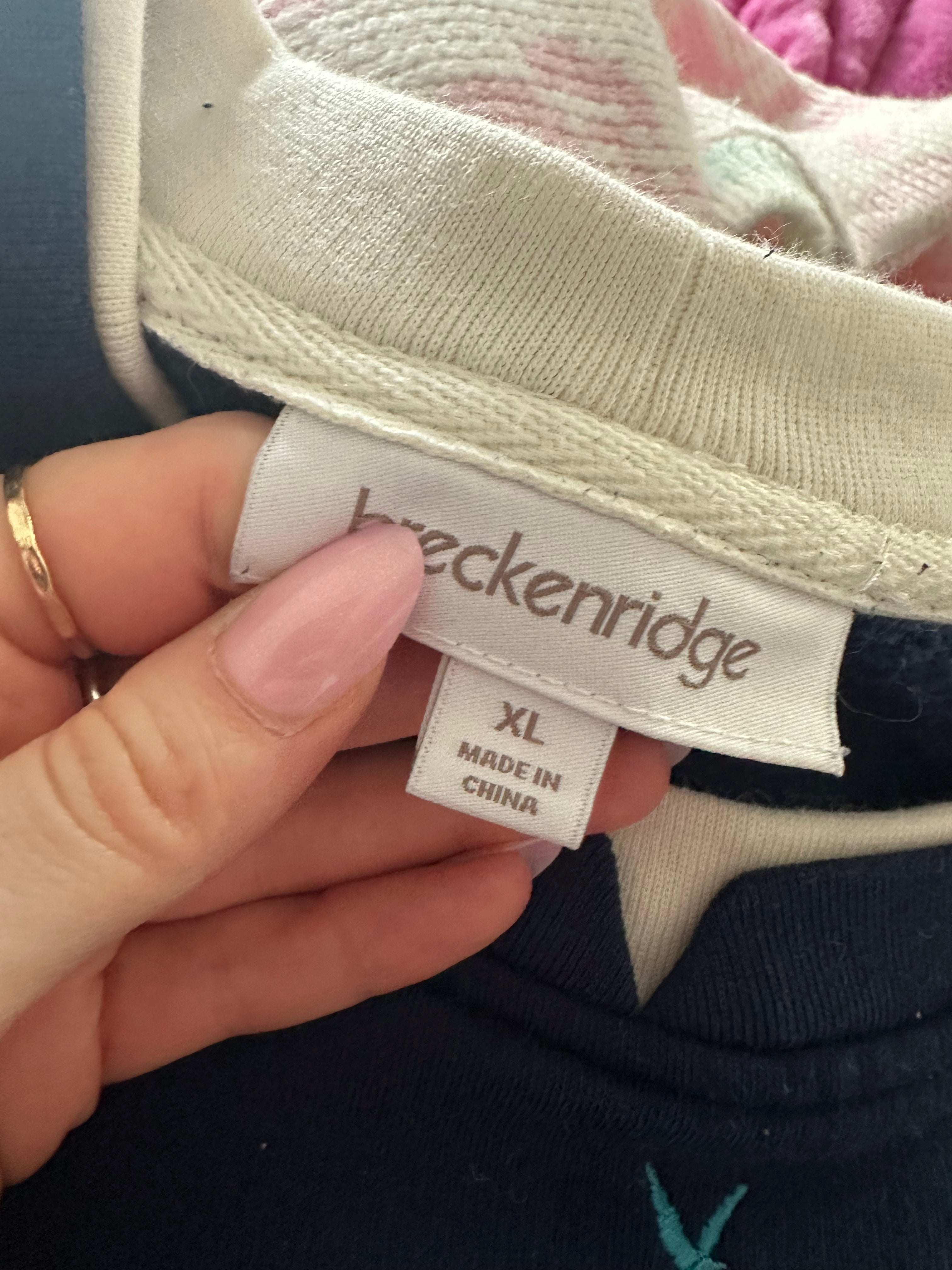 Breckenridge Embroidered Crewneck