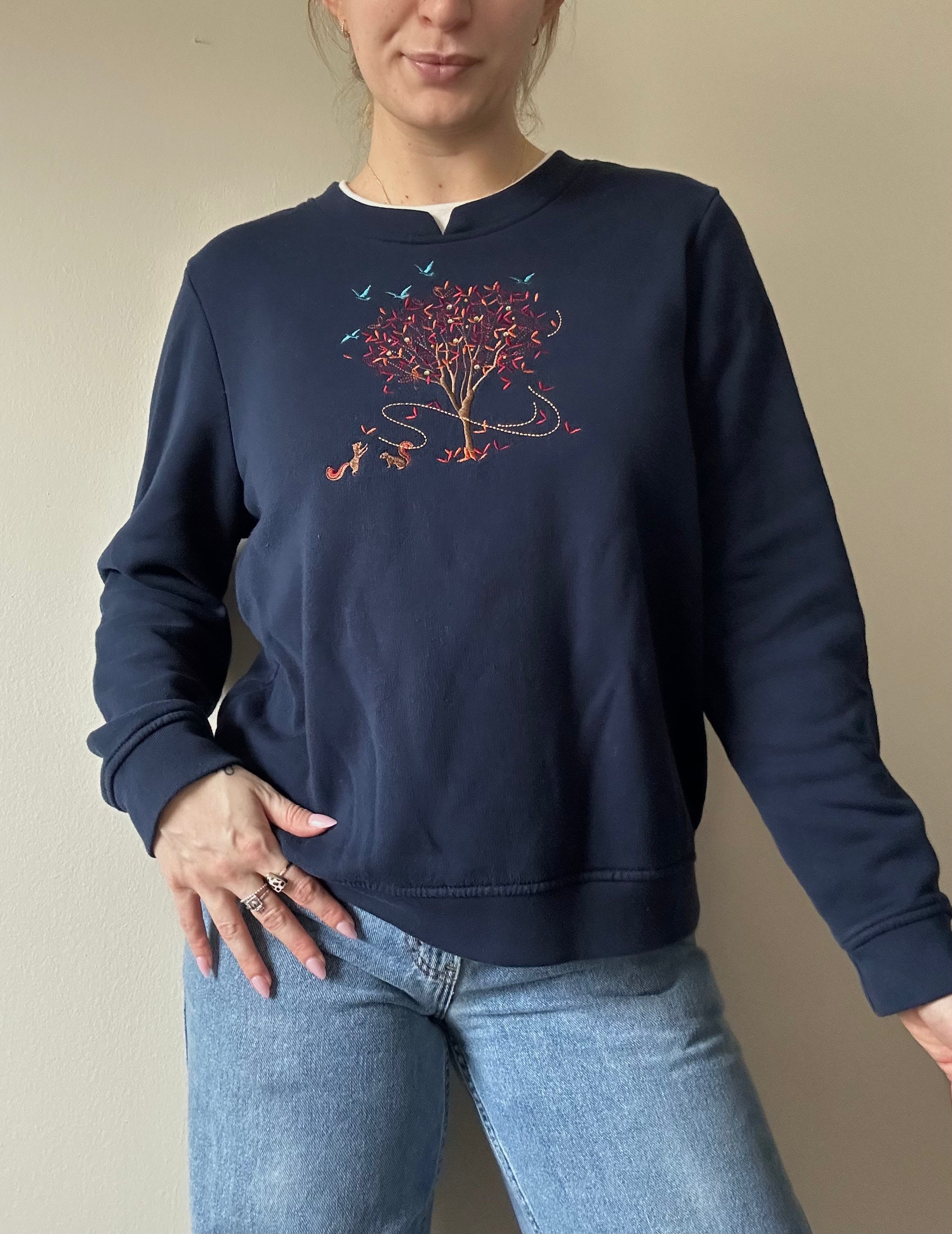 Breckenridge Embroidered Crewneck