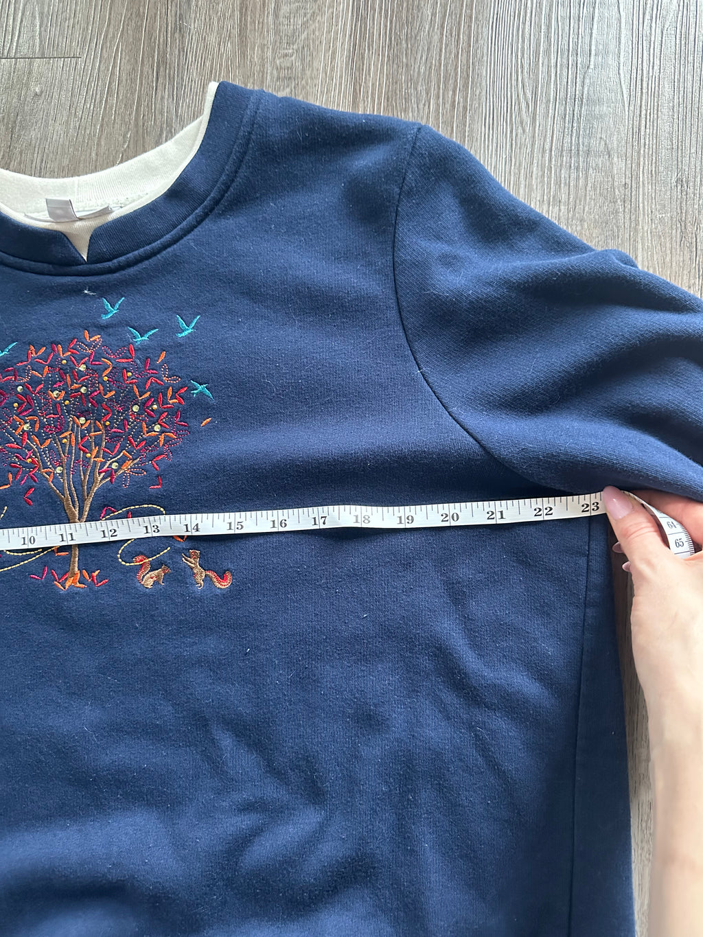 Breckenridge Embroidered Crewneck