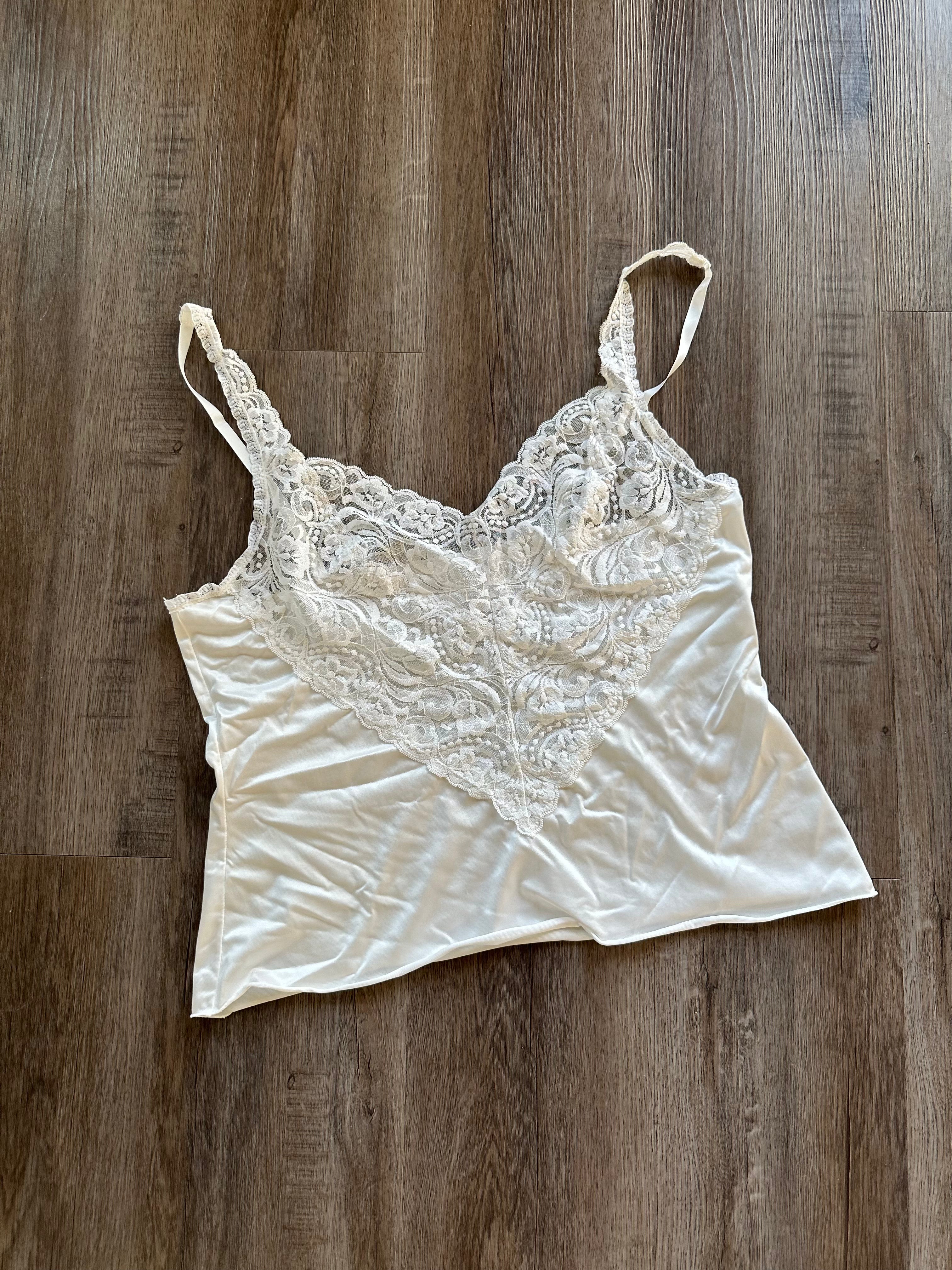Vintage Lace Cami Tank Top