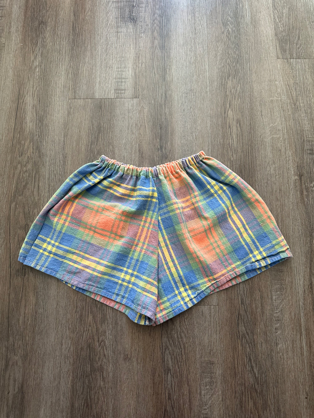 The Plaid Sleep Short