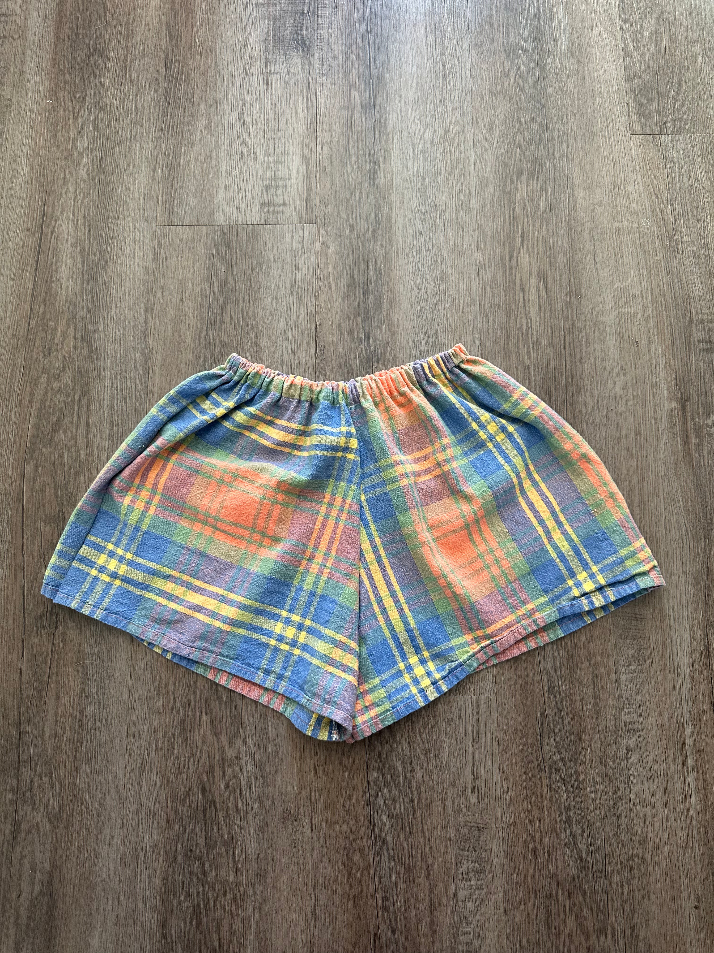 The Plaid Sleep Short