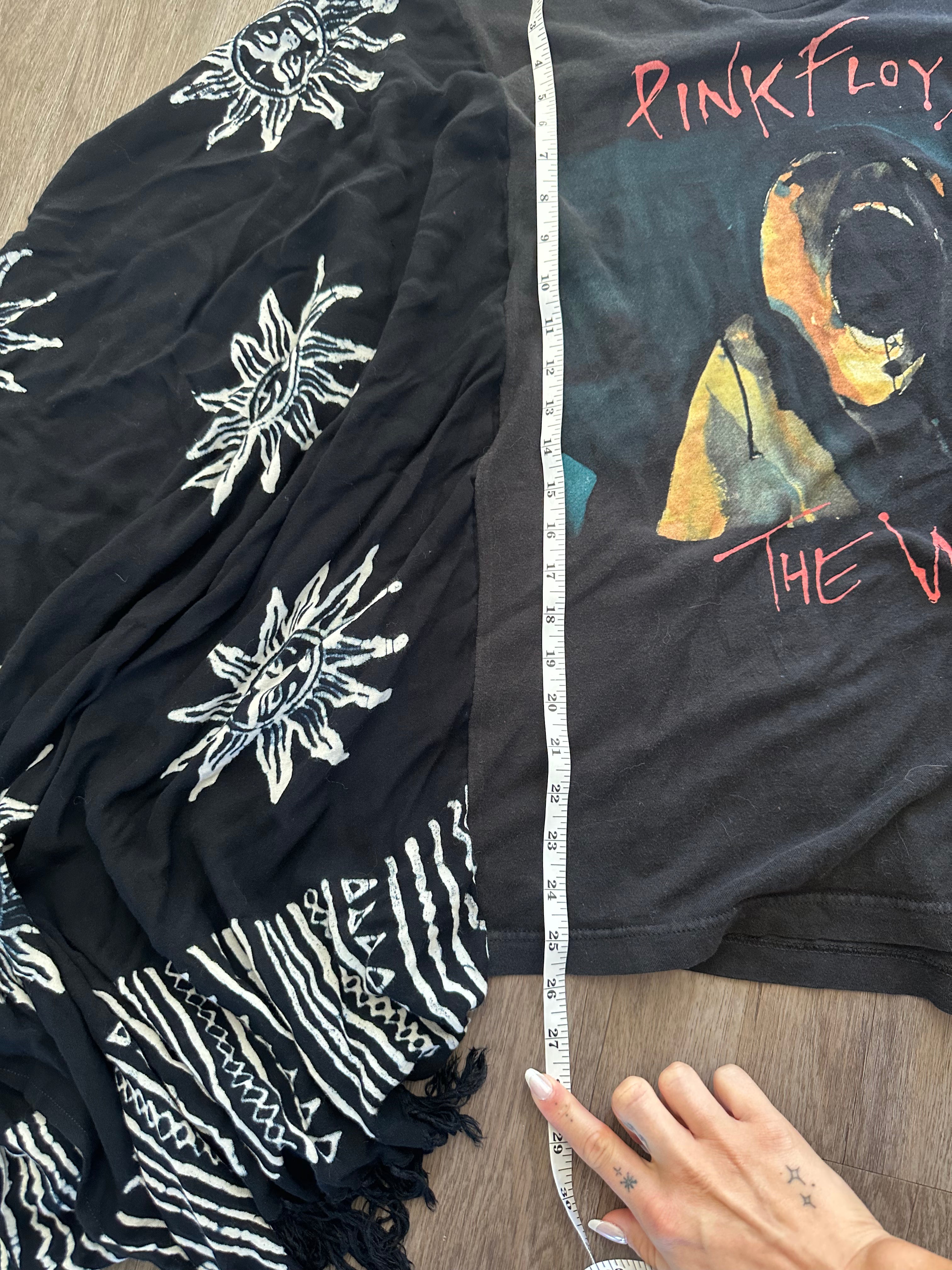 Pink Floyd Graphic Tee Upcycle