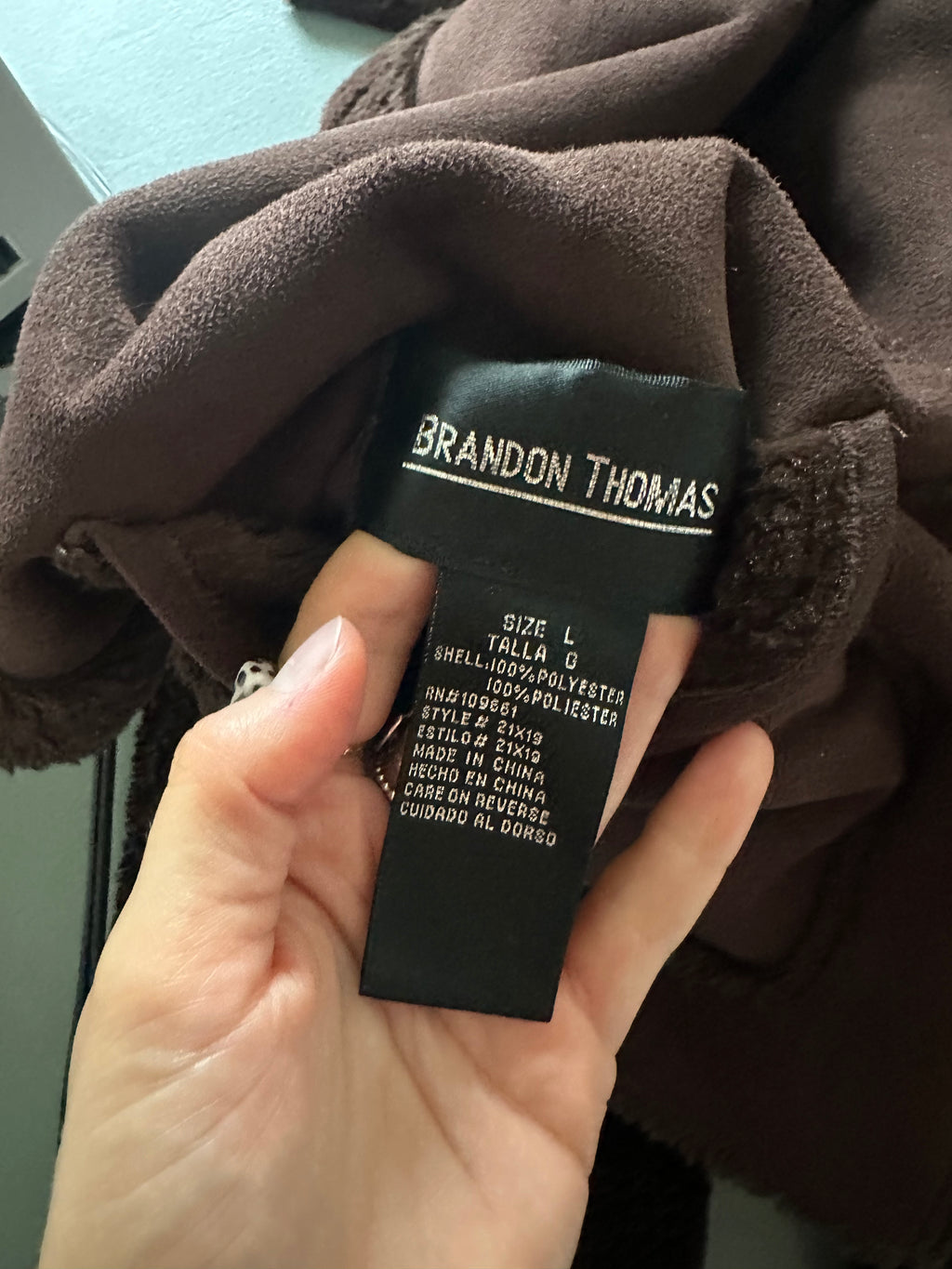 Vintage Reversible Faux Fur Coat