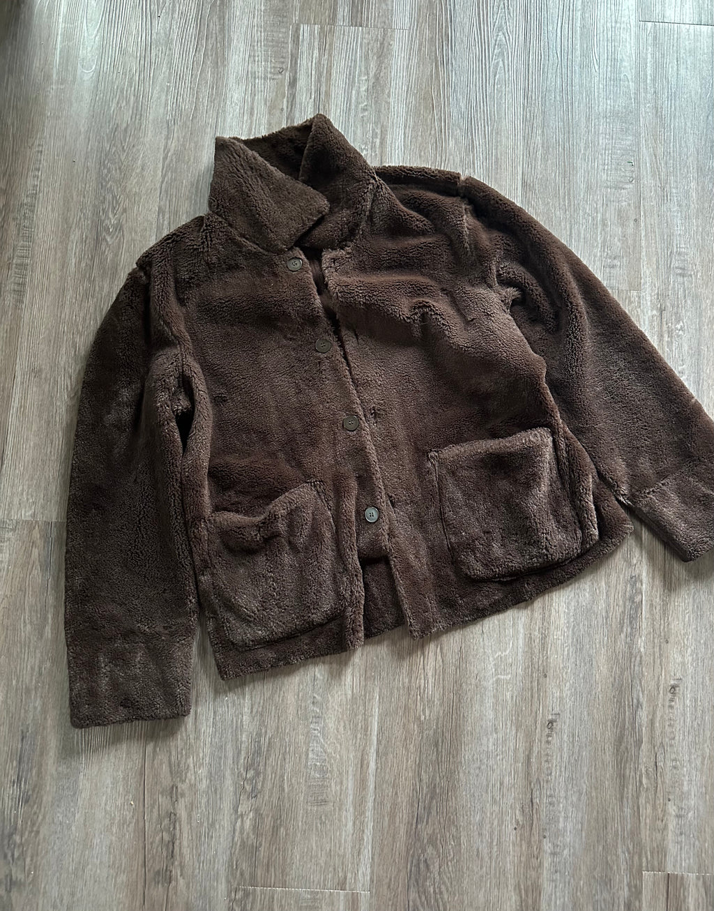 Vintage Reversible Faux Fur Coat