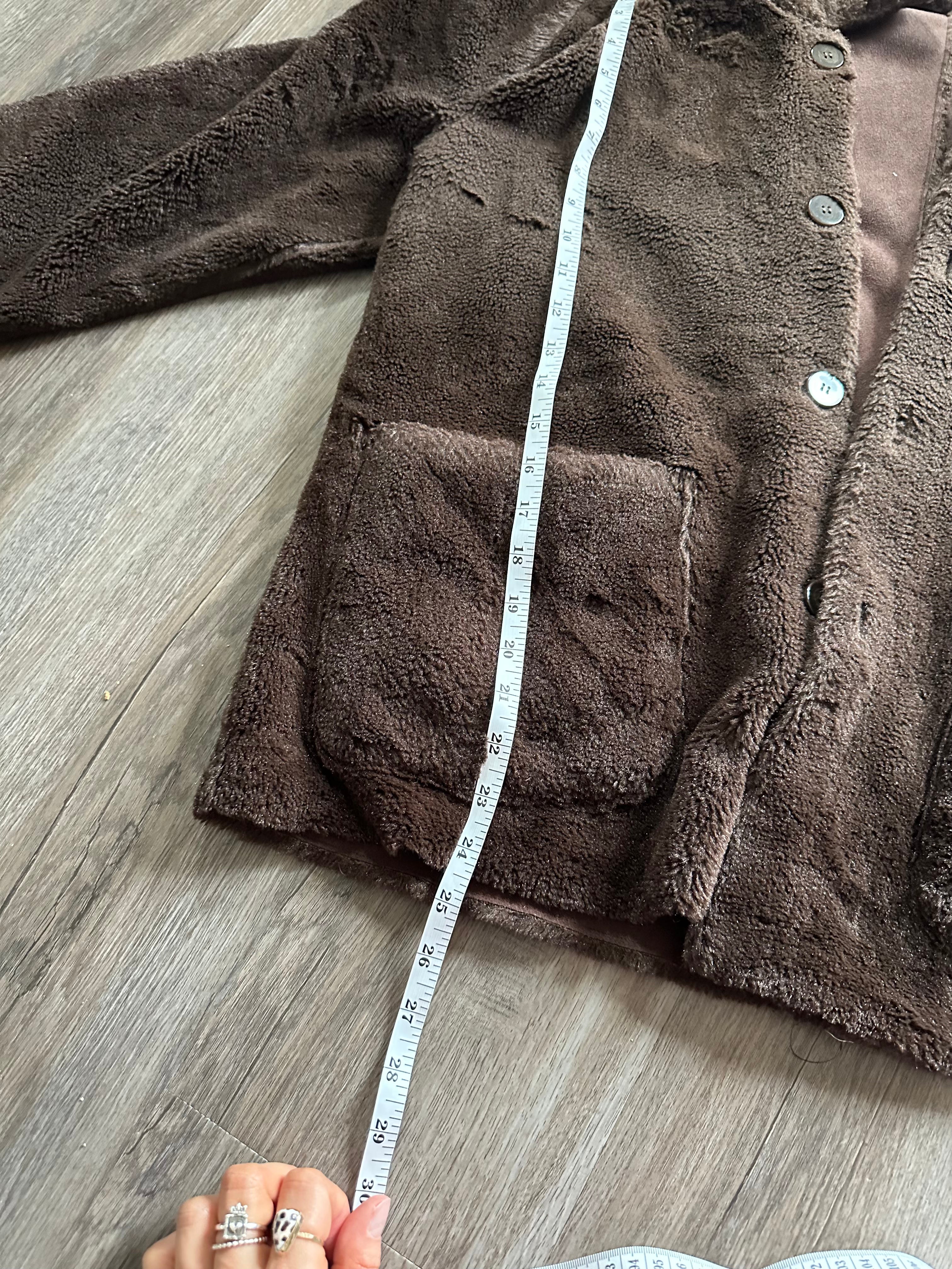 Vintage Reversible Faux Fur Coat