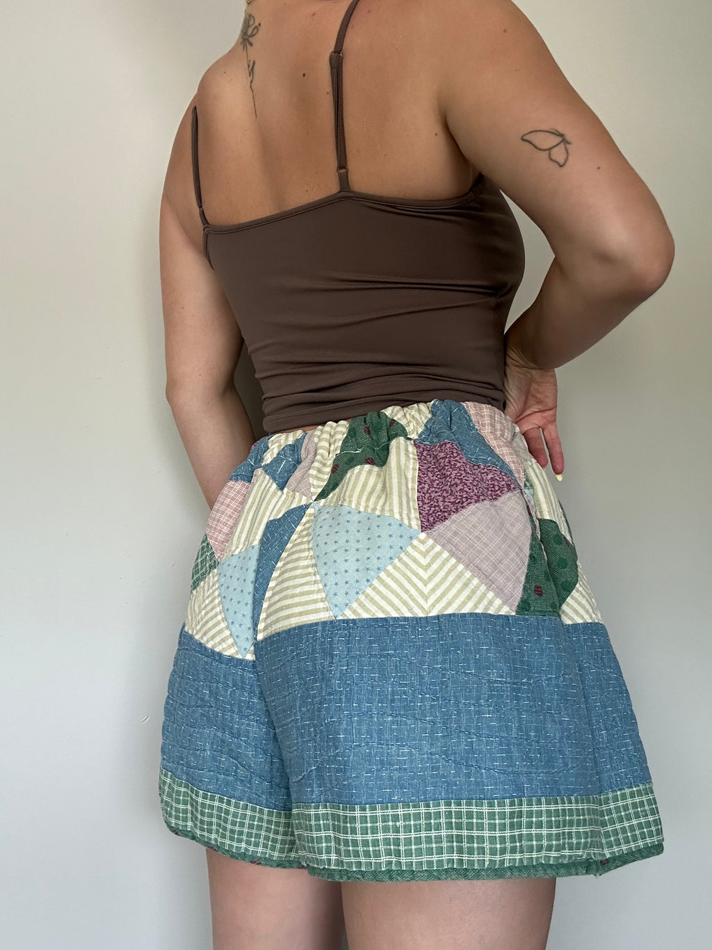 Handmade Quilted Shorts