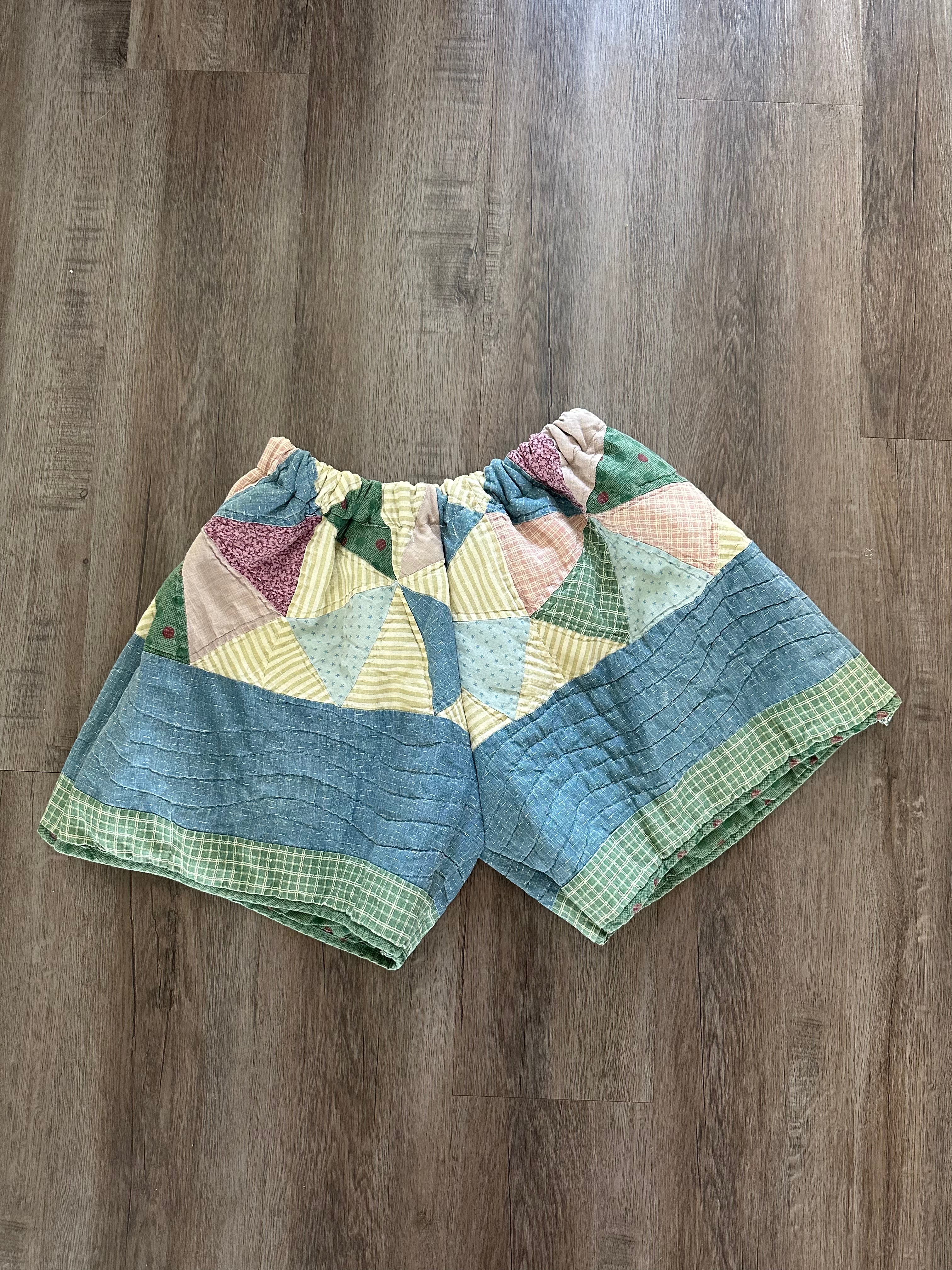 Handmade Quilted Shorts