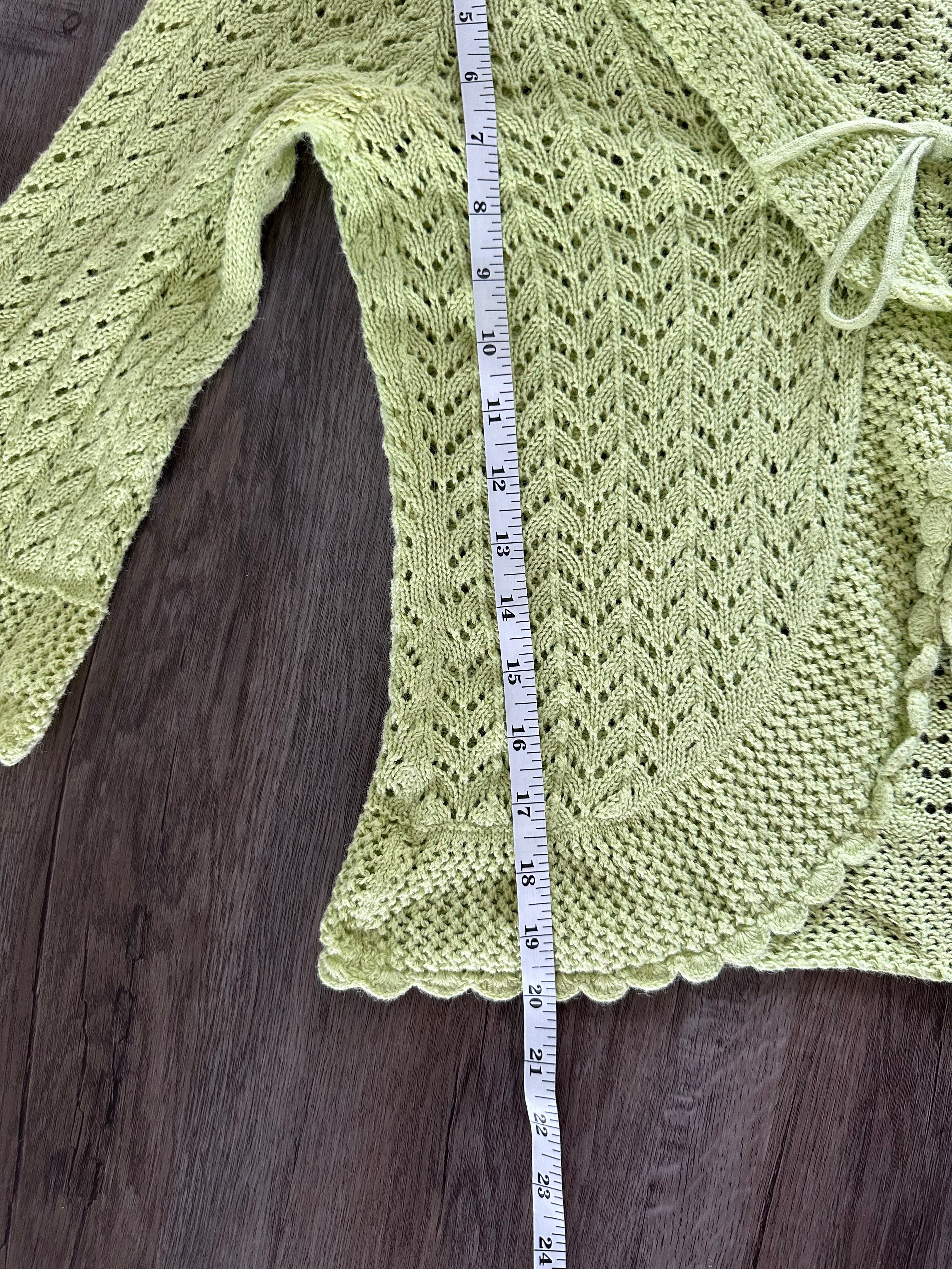 Hand Crochet Christopher & Banks Cardigan