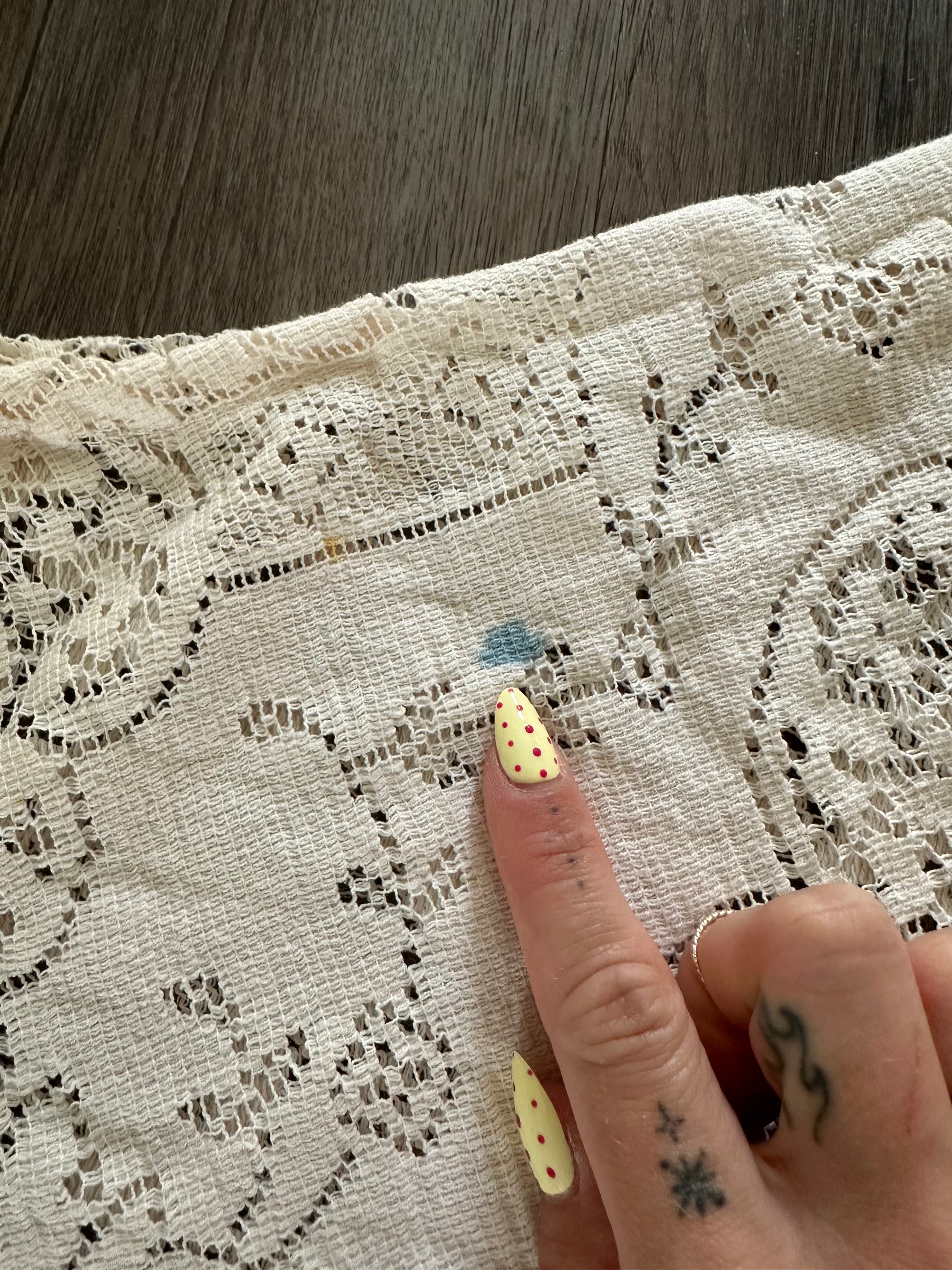 Handmade Lace Poncho