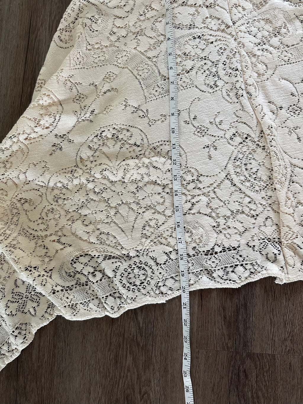 Handmade Lace Poncho