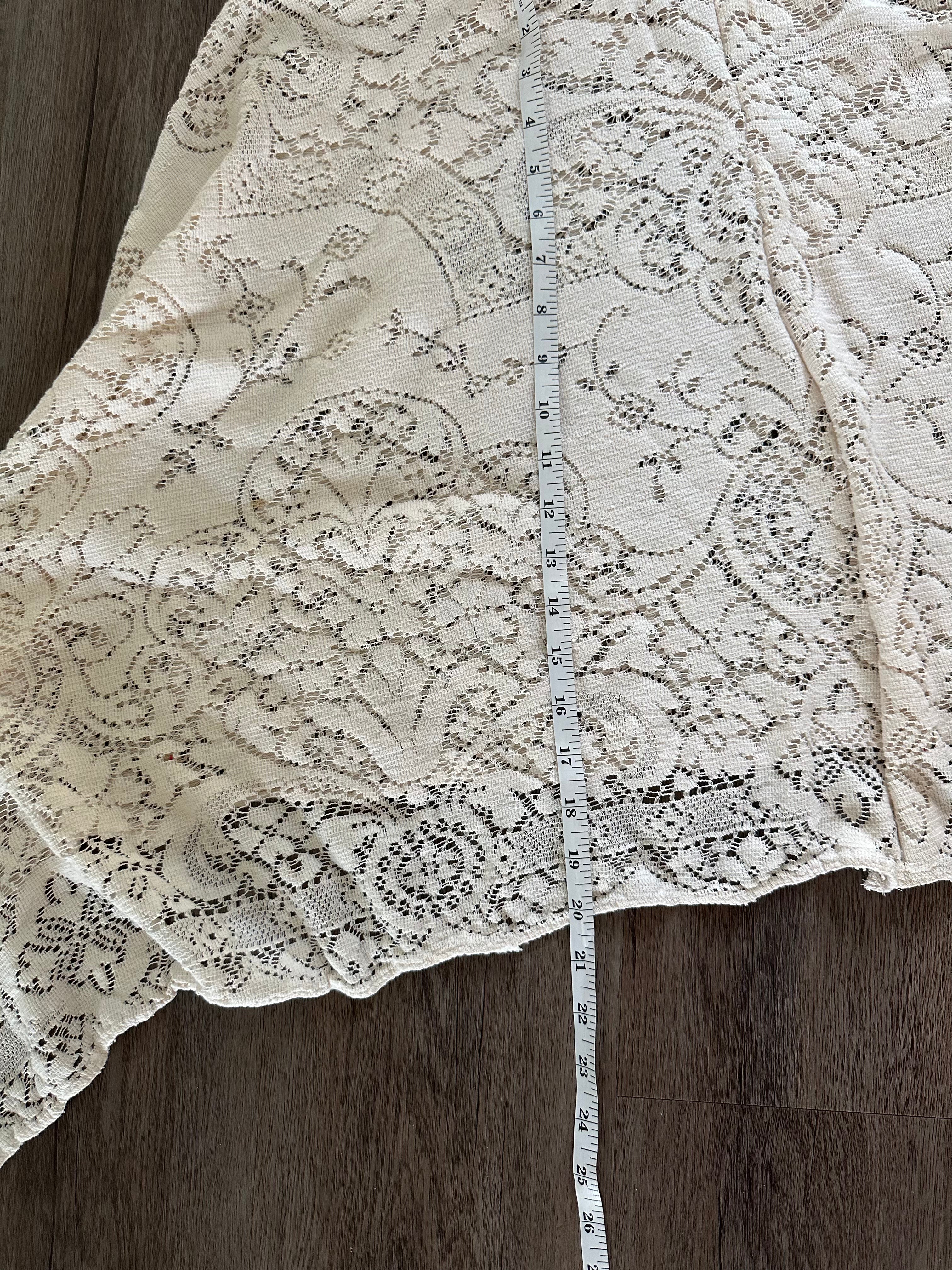 Handmade Lace Poncho