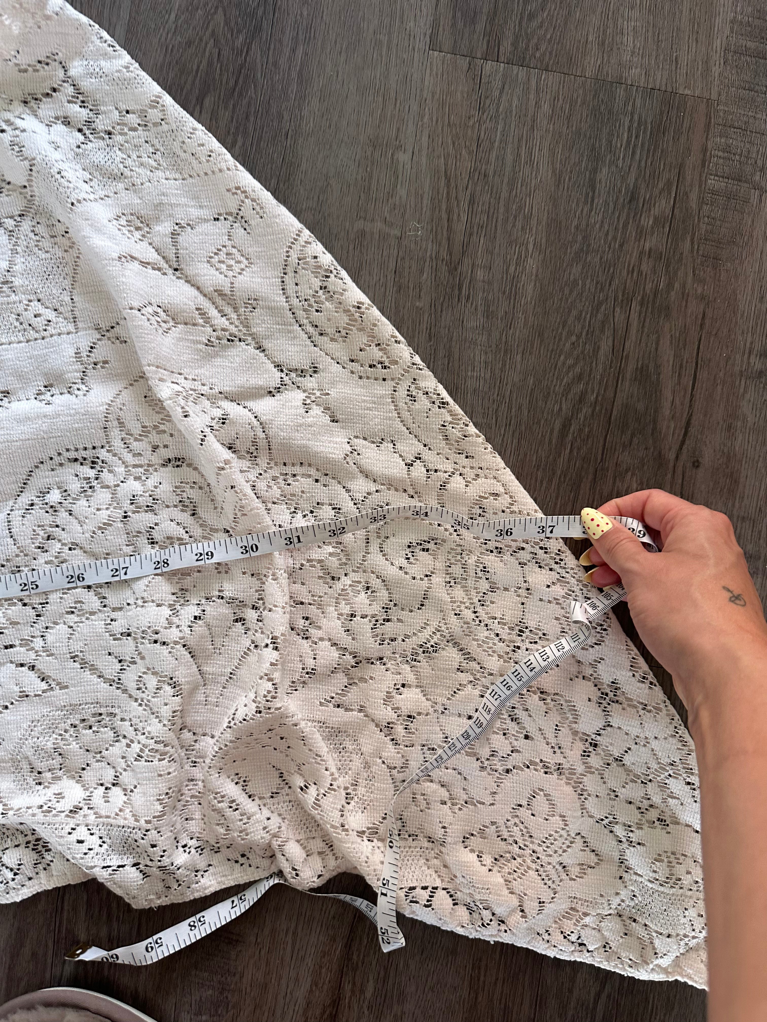 Handmade Lace Poncho