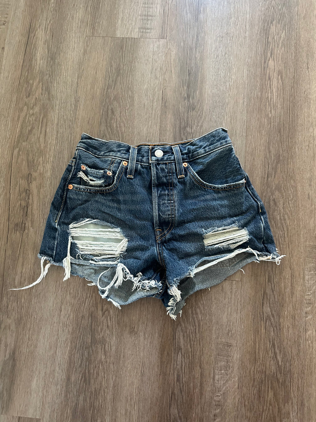 Levis 501 Denim Shorts