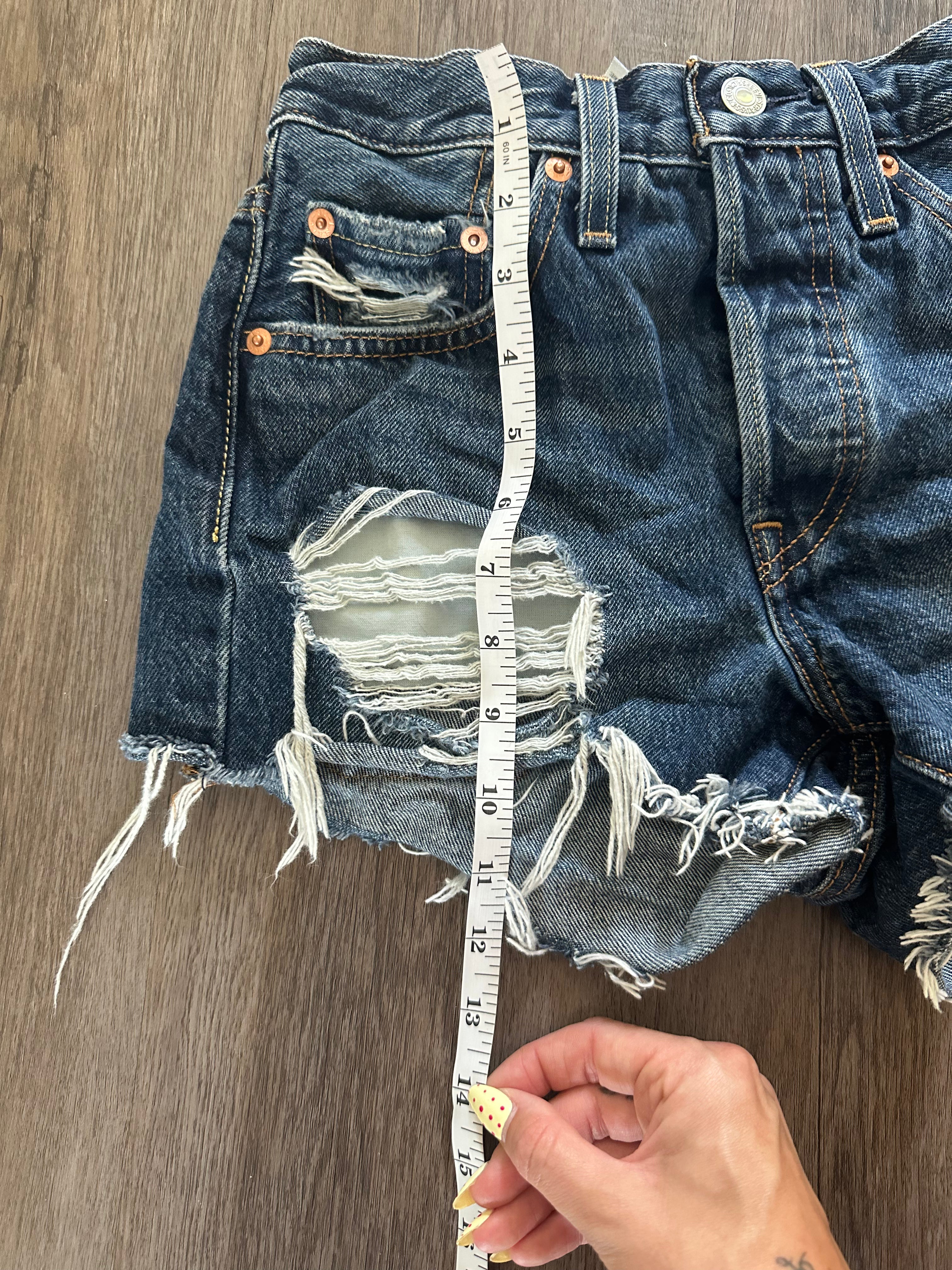 Levis 501 Denim Shorts