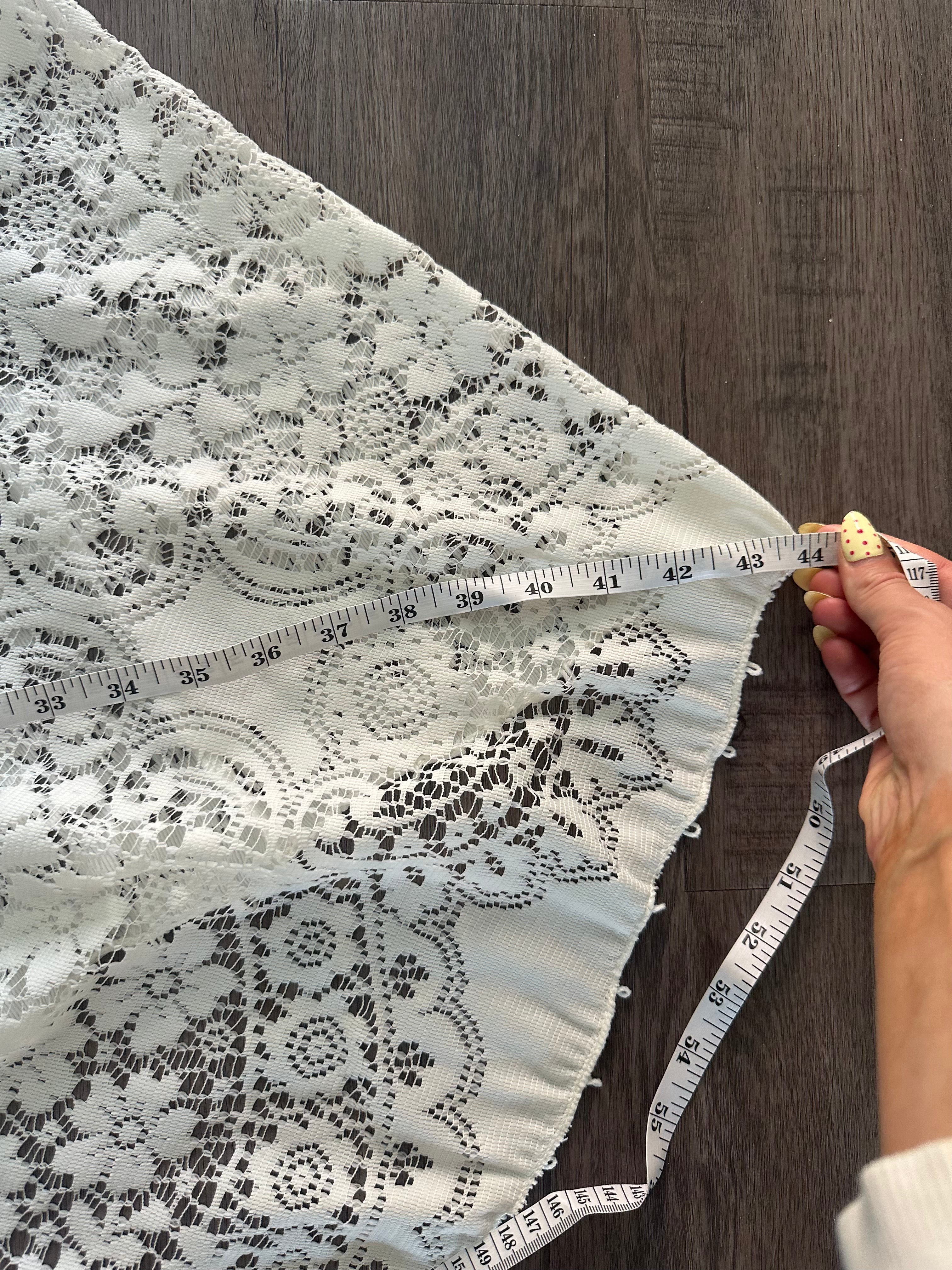 Handmade Lace Poncho