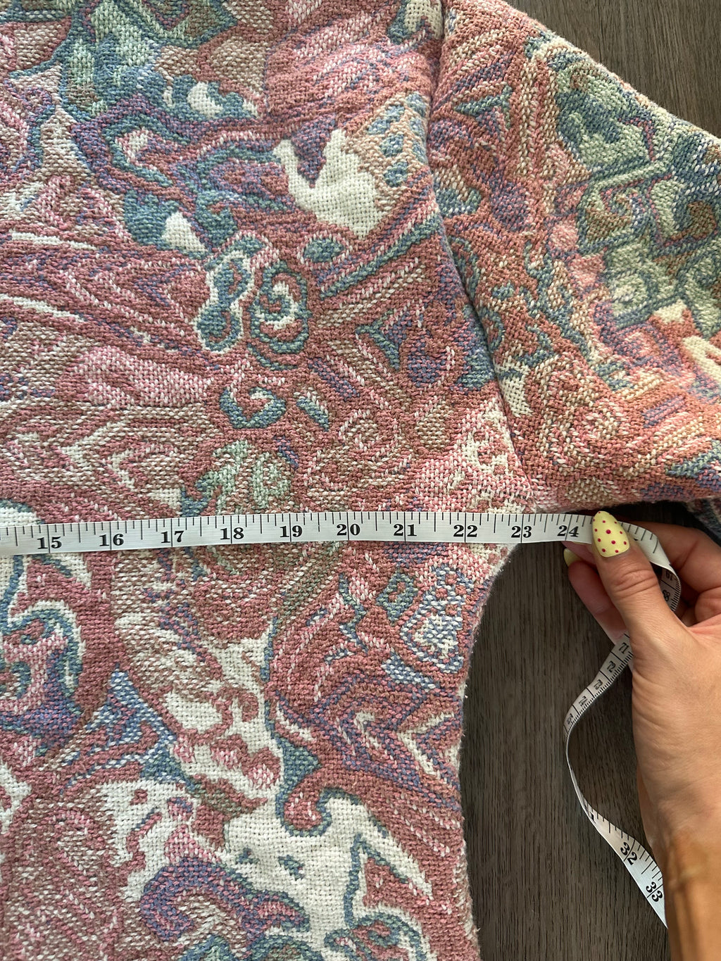 Handmade Tapestry Crewneck