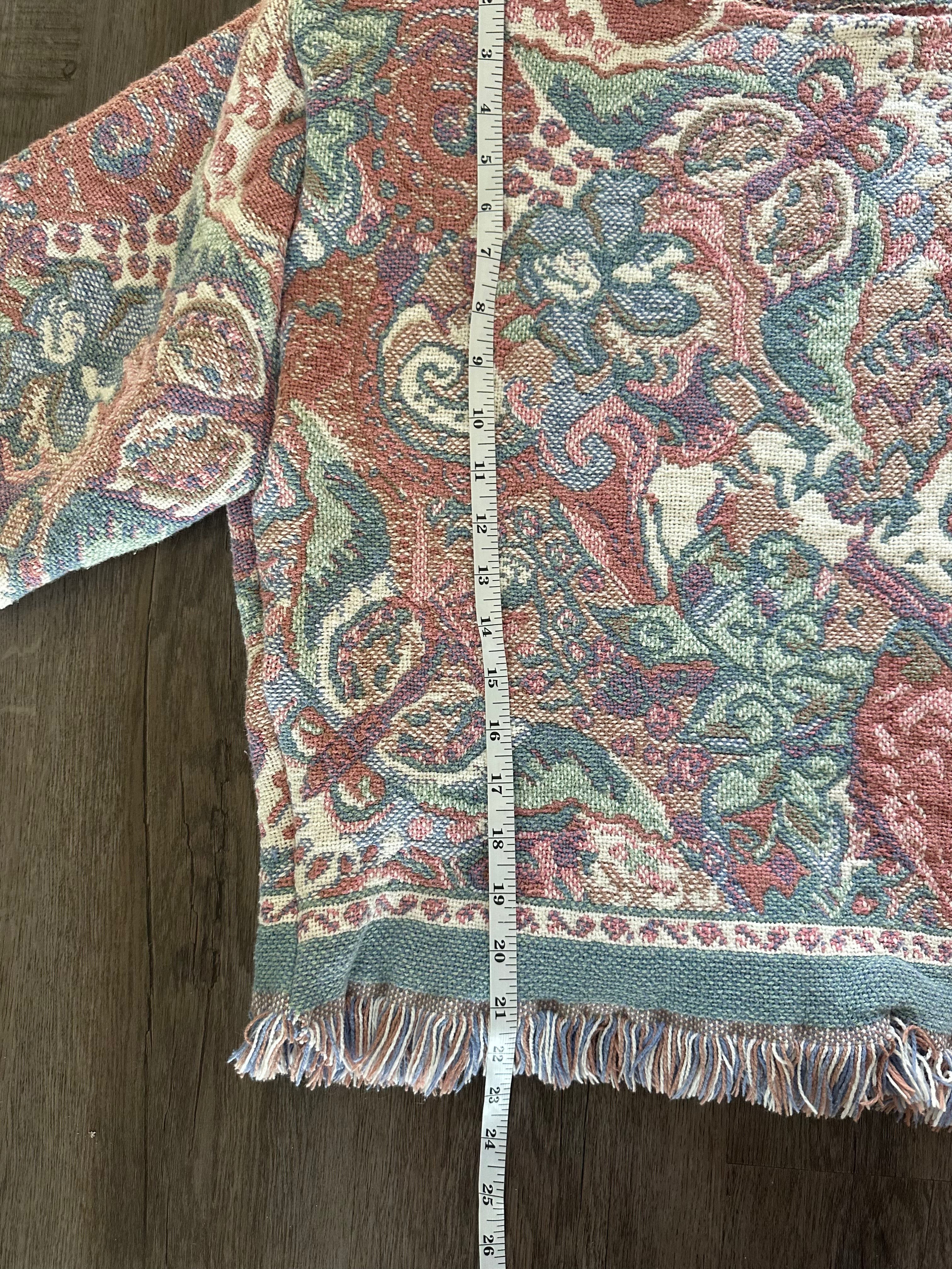 Handmade Tapestry Crewneck