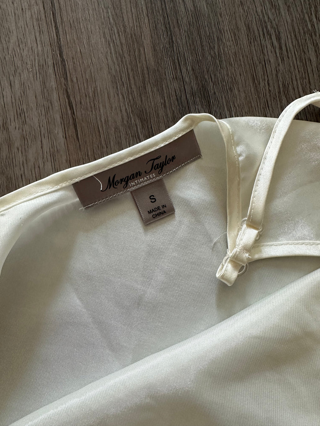 White Ruffle Vintage Slip Dress
