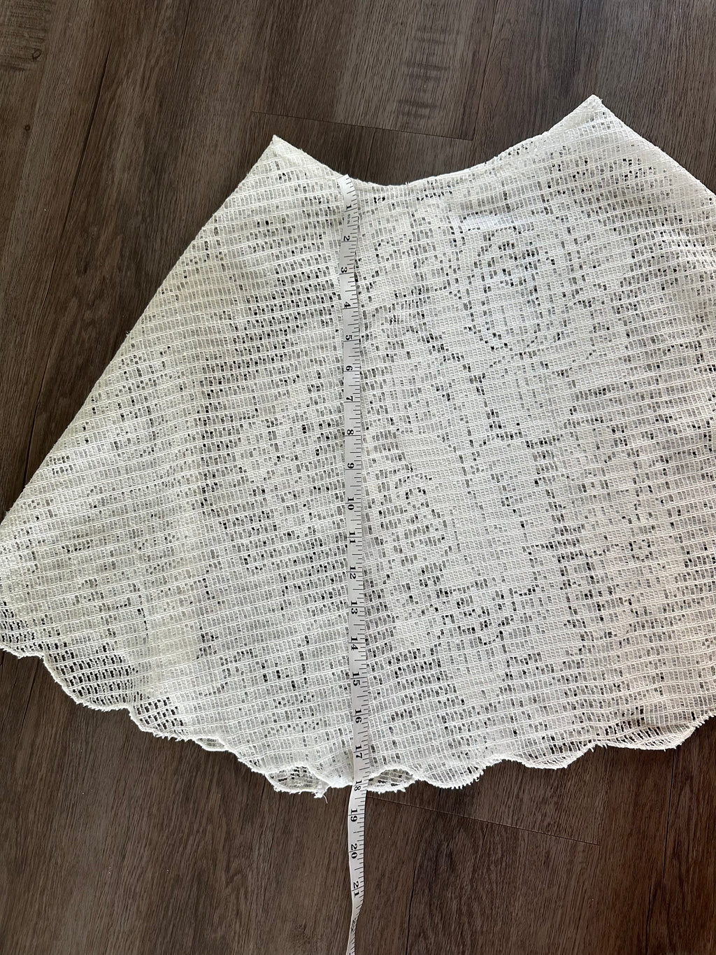 Vintage Lace Handmade Poncho