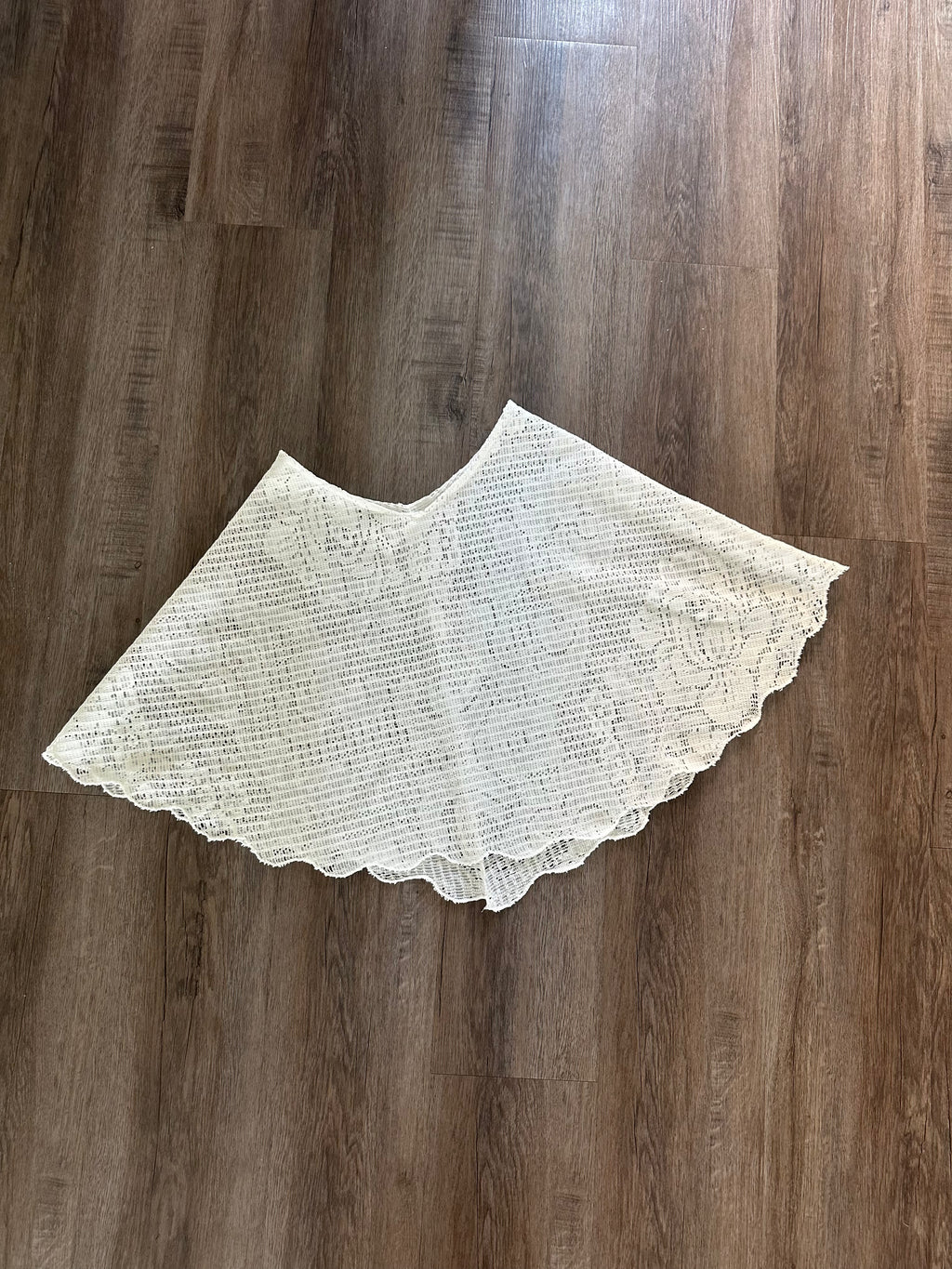 Vintage Lace Handmade Poncho