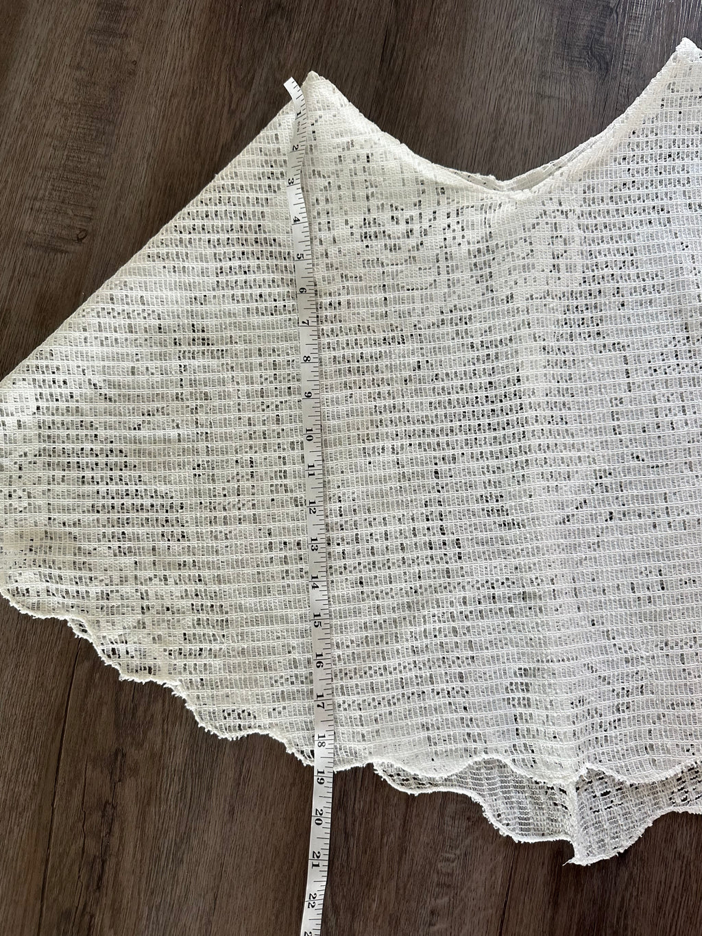 Vintage Lace Handmade Poncho