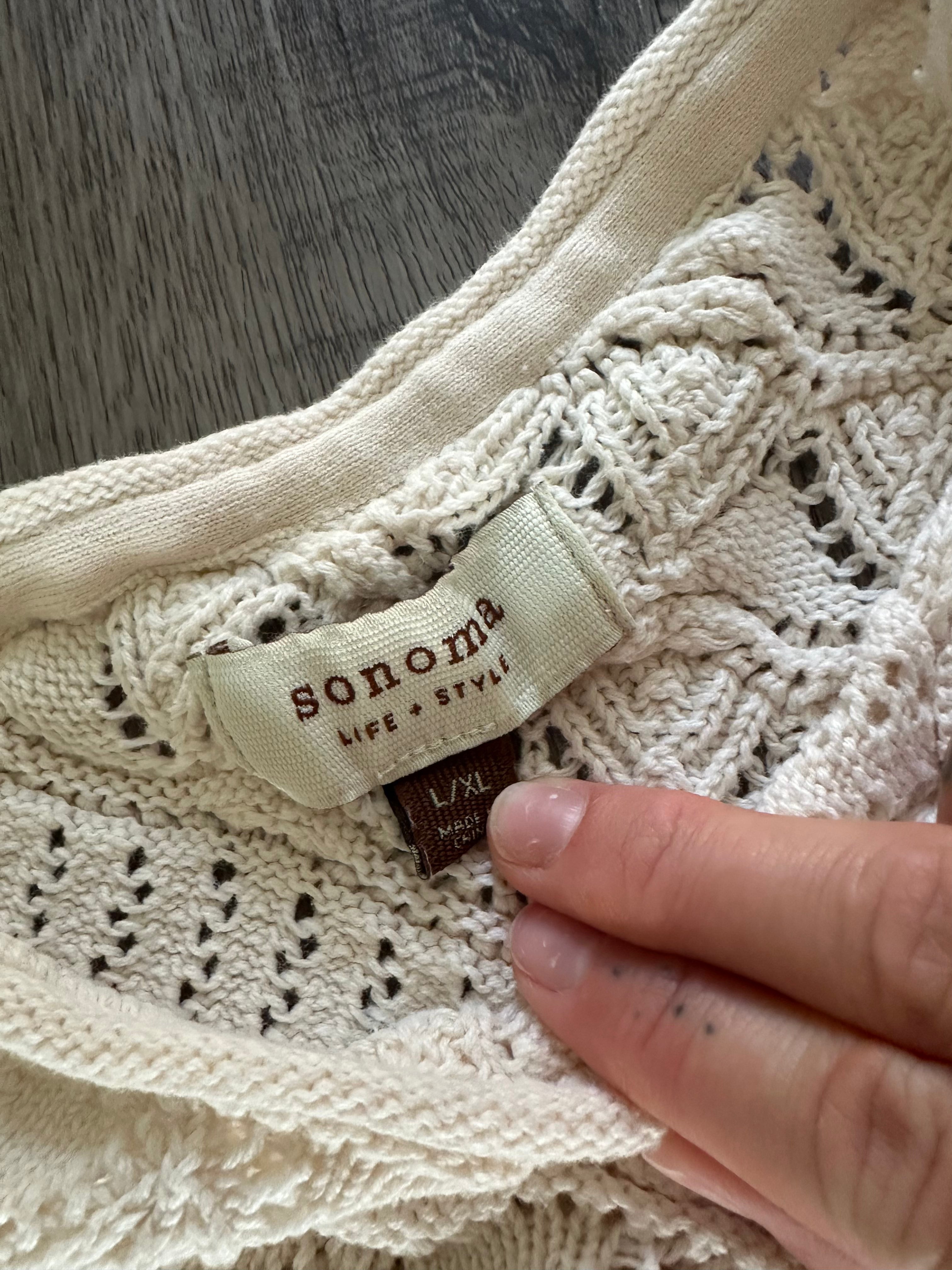 Sonoma Knit Poncho