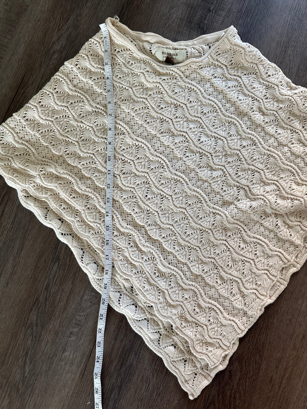 Sonoma Knit Poncho